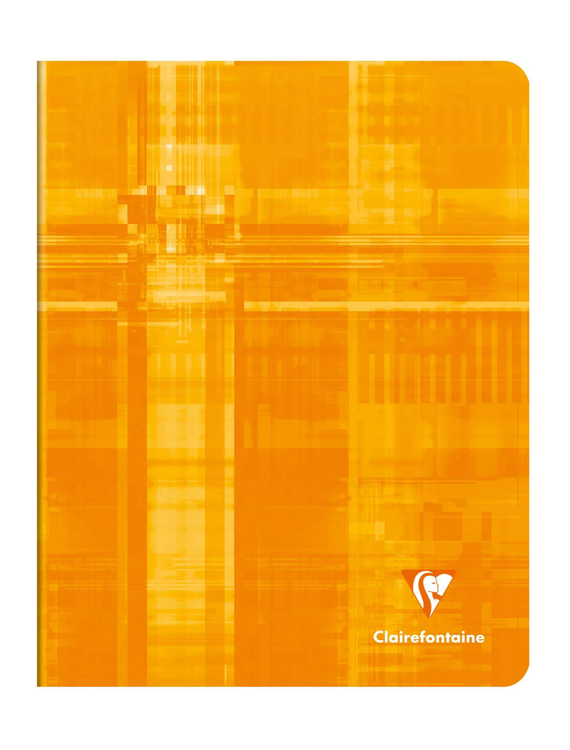 Clairefontaine 10x Heft 16,5x21 cm, 48 Bl 90g, kariert 5/5 Rand Sortiert 382C