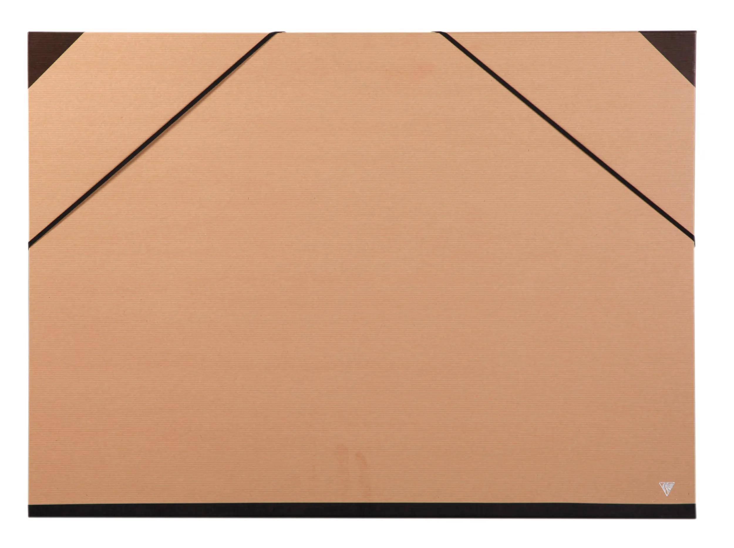 Clairefontaine 5x Zeichenmappe Kraft, 67x94 cm 56x76 cm Braun 44600C