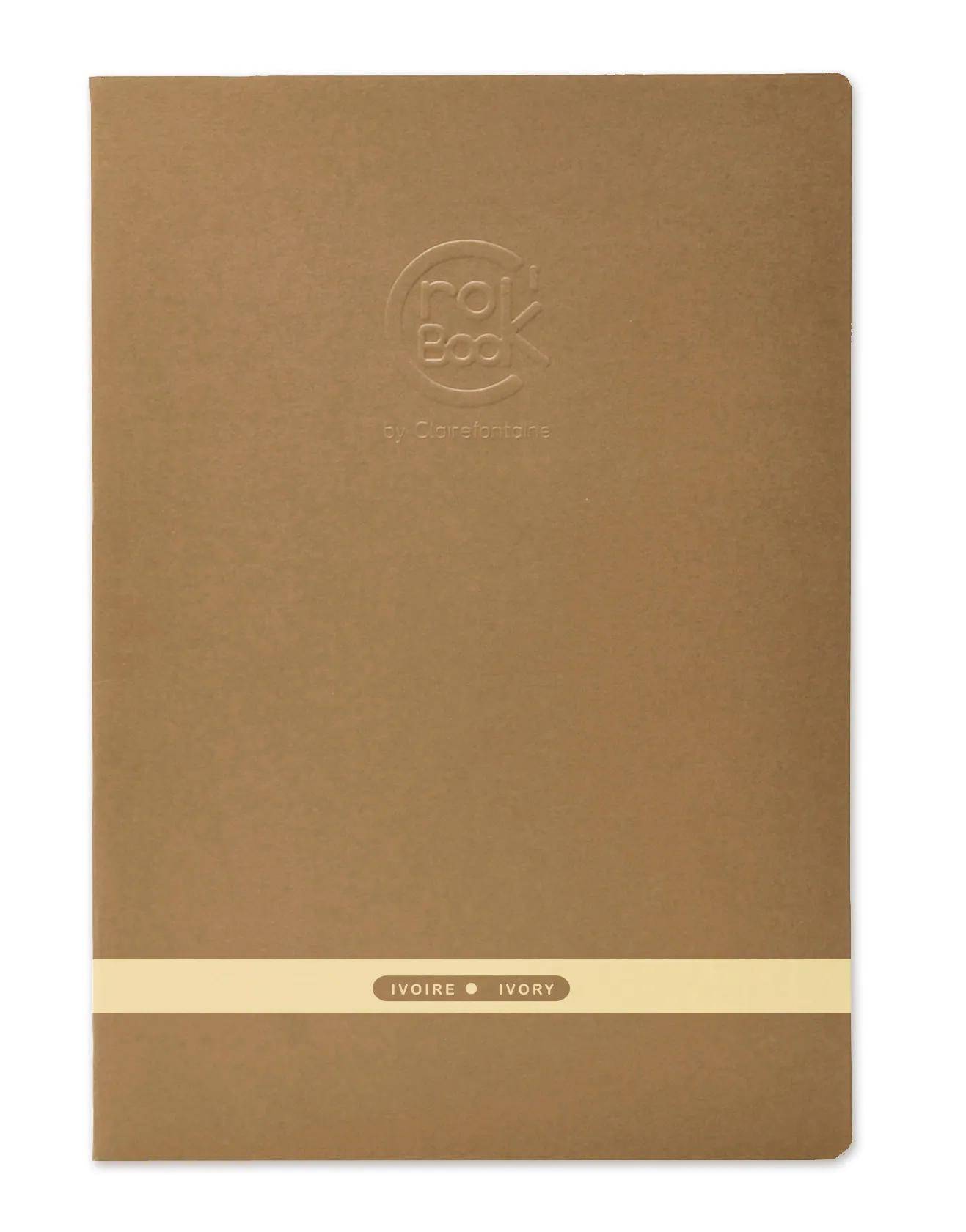 Clairefontaine 10x Skizzenheft A4 Hochformat 24 Blatt elfenbein 60312C