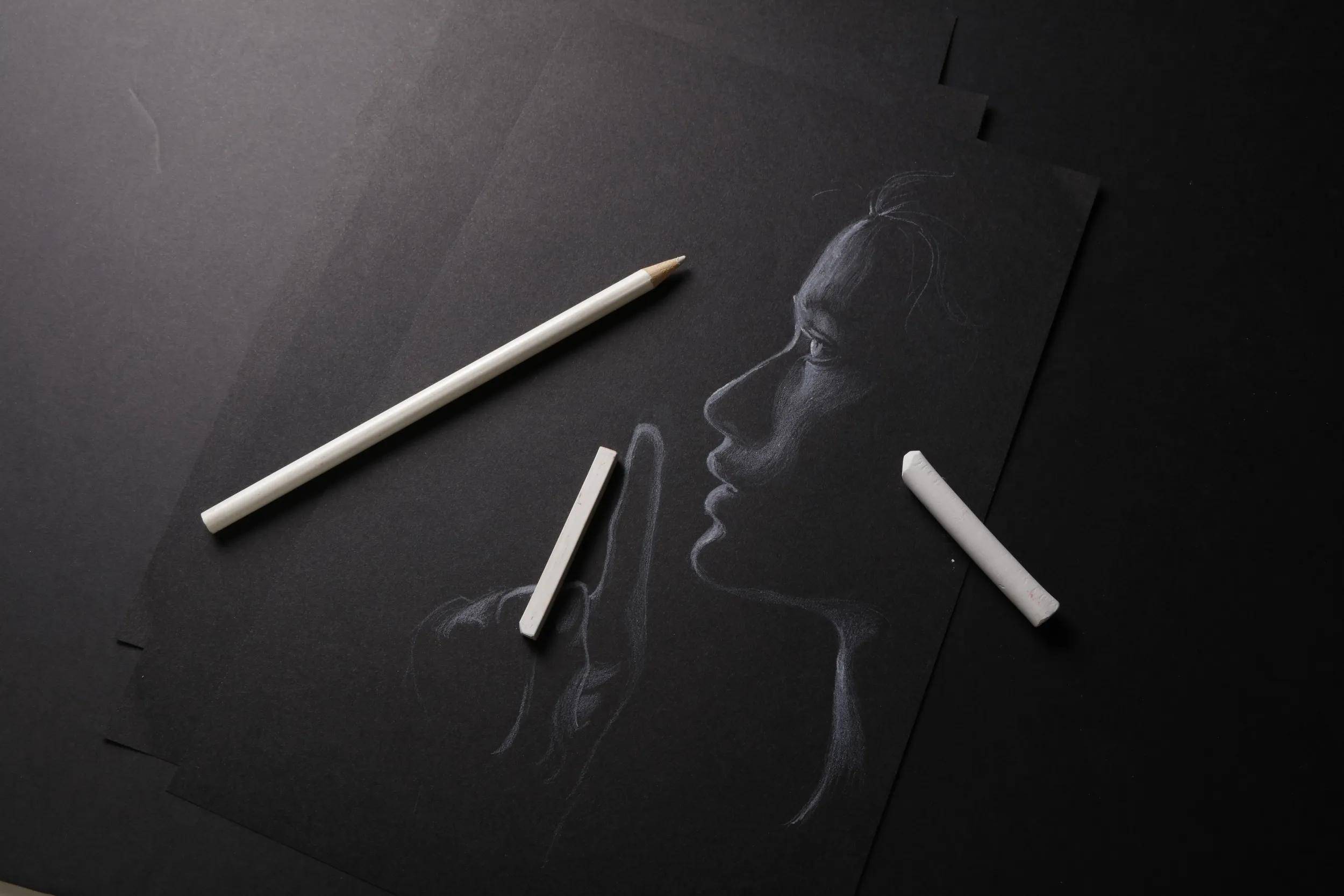 Clairefontaine 10x CARB´ON, schwarzes Papier, 120g/m2, 20 Blatt, A4 975039C