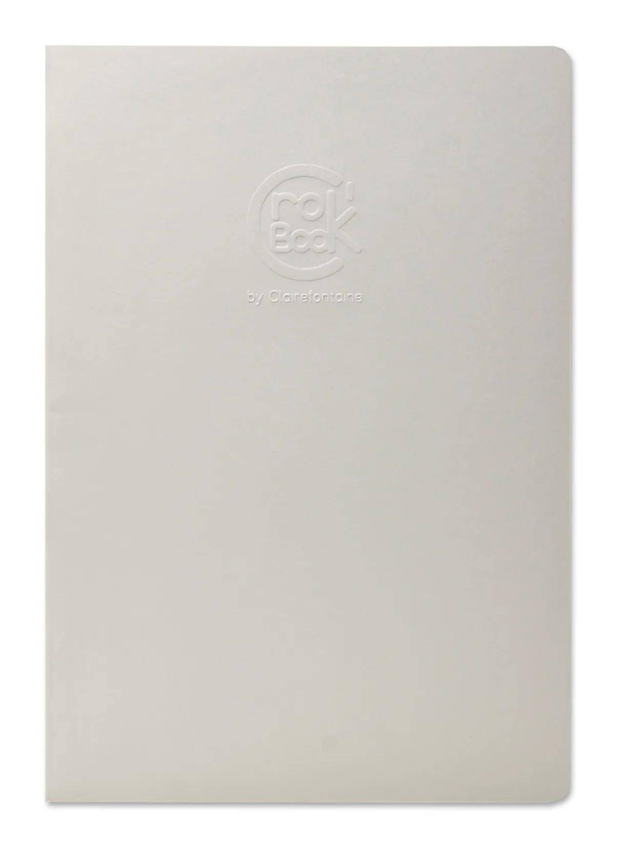 Clairefontaine 10x Skizzenheft A4, 24 Blatt weiß Hellgrau 60324C