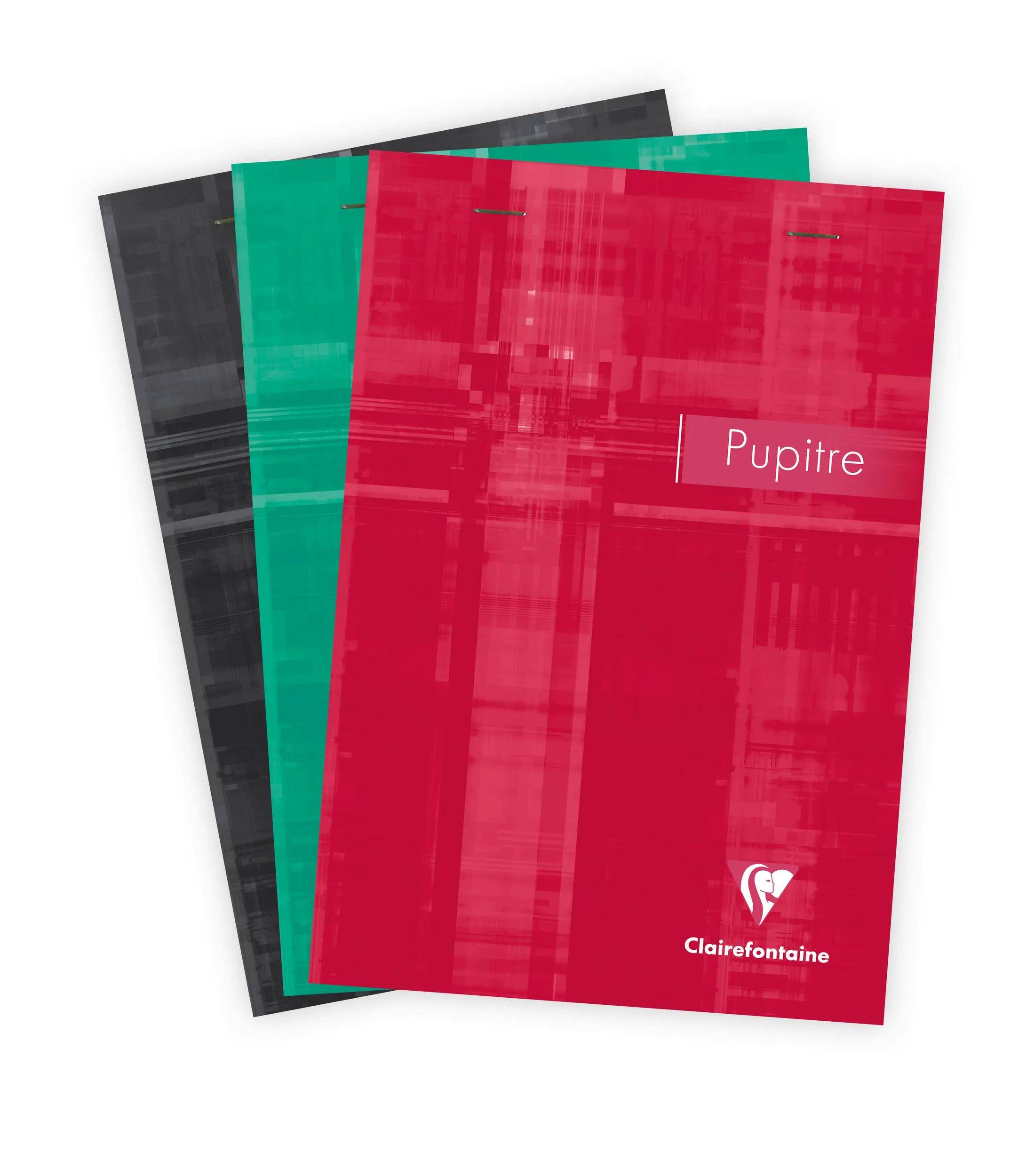 Clairefontaine 5x Block Pupitre DIN A5 80 Blatt 90g kariert Sortiert 6662C