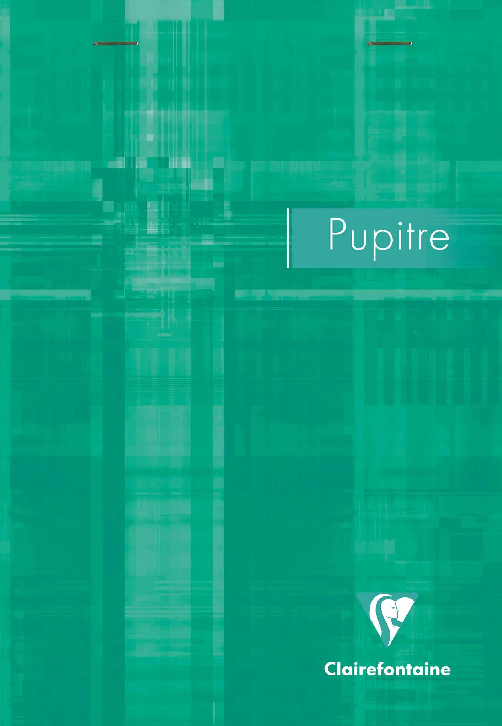 Tealprodukttcover mit der Aufschrift „Pupitre