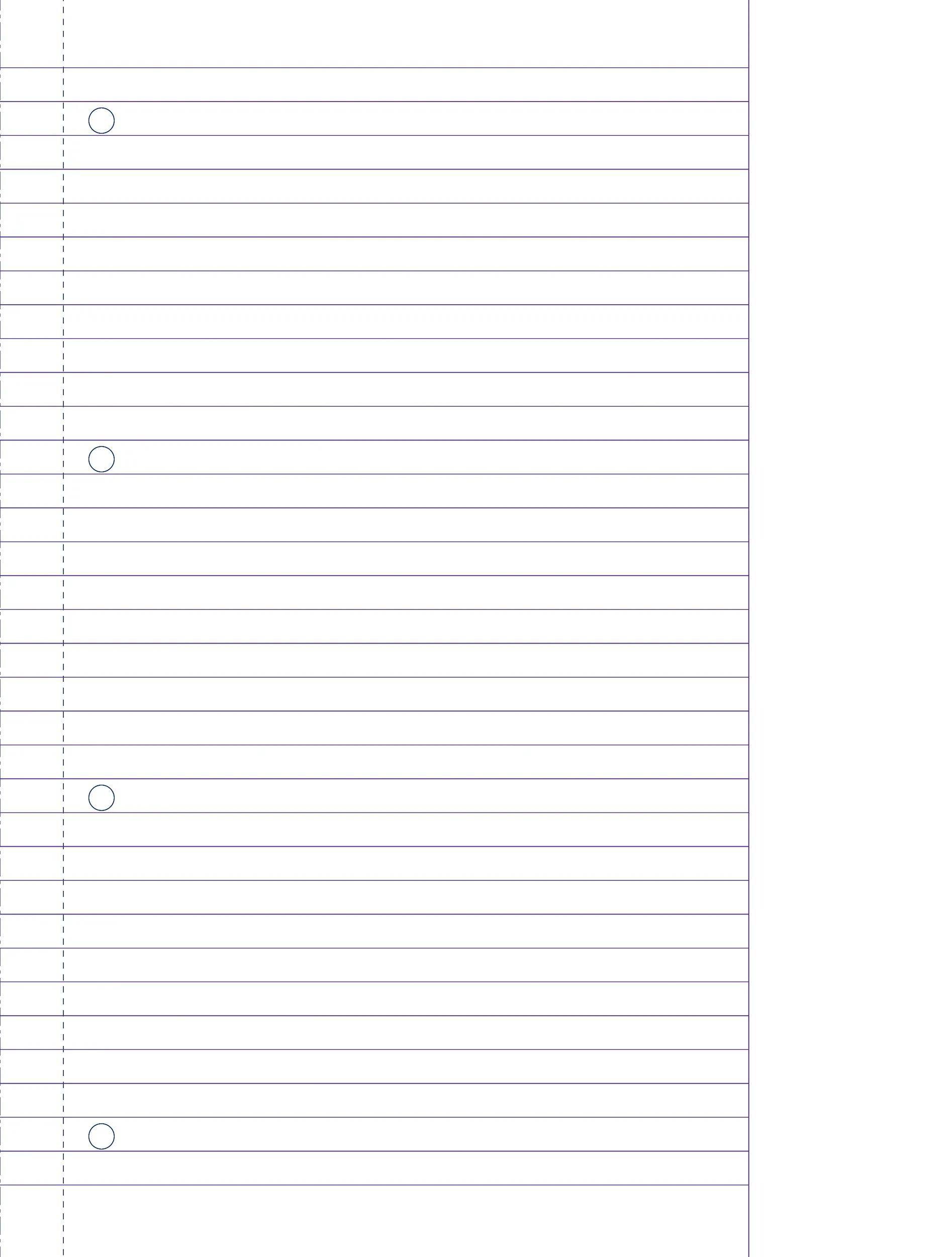 Clairefontaine 5x Collegeblock DIN A4+ 80 Blatt Lineatur liniert - Blau 68225C