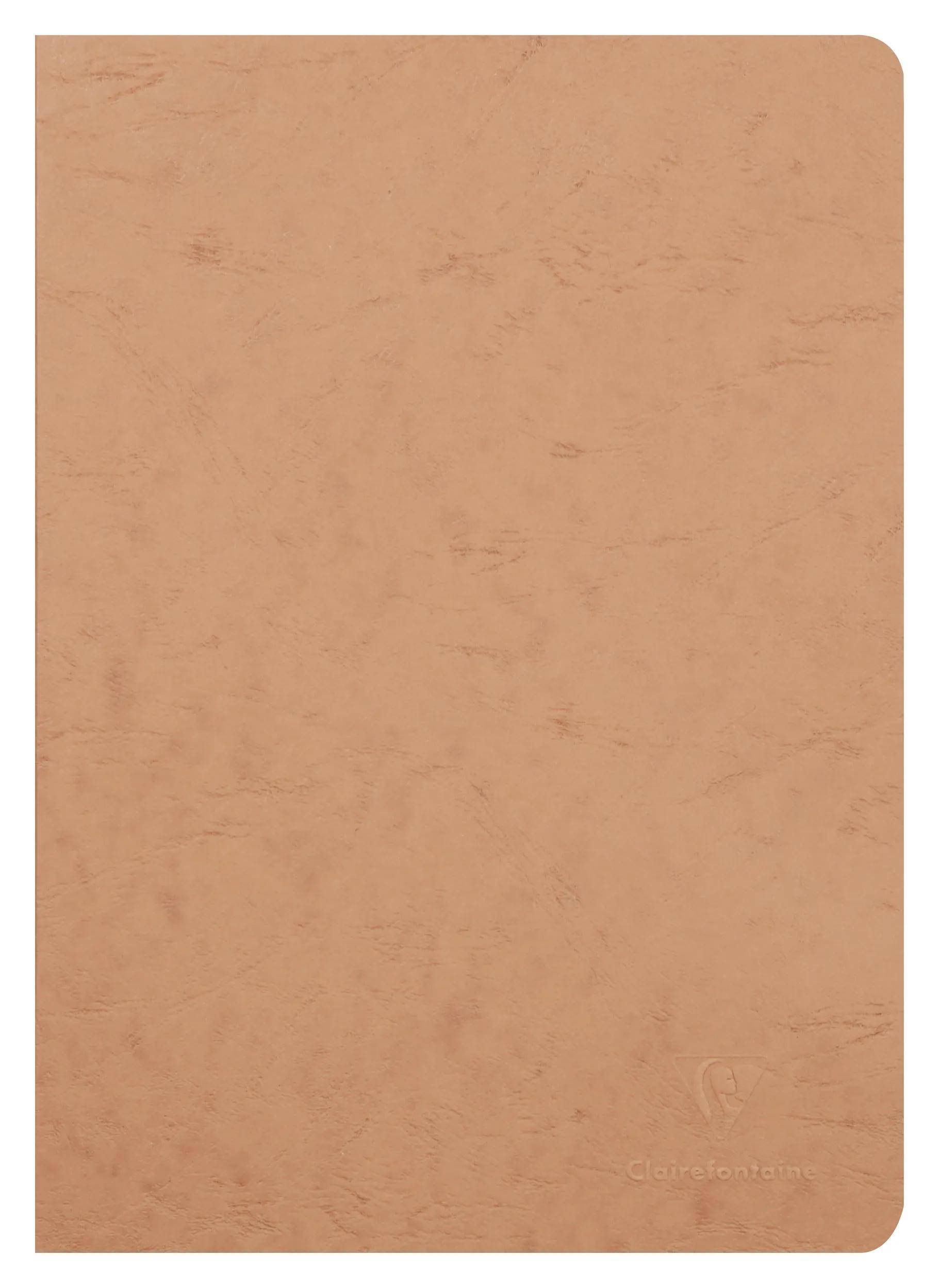 Clairefontaine 5x Age Bag, Heft A4, 48 Blatt 90g, liniert mit Rand Tabak 73306C