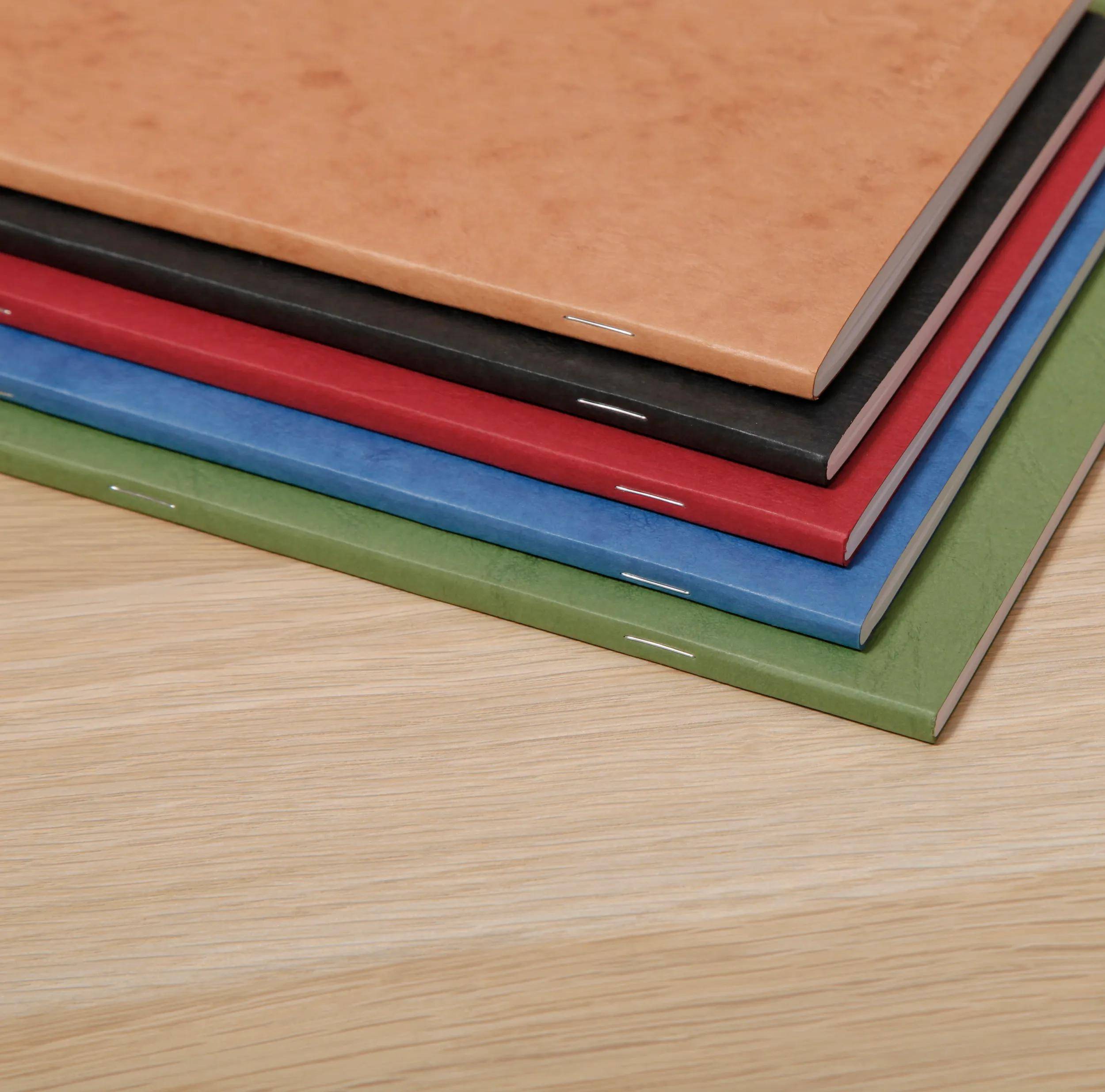 Clairefontaine 5x Age Bag, Heft A4, 48 Blatt 90g, liniert mit Rand Tabak 73306C