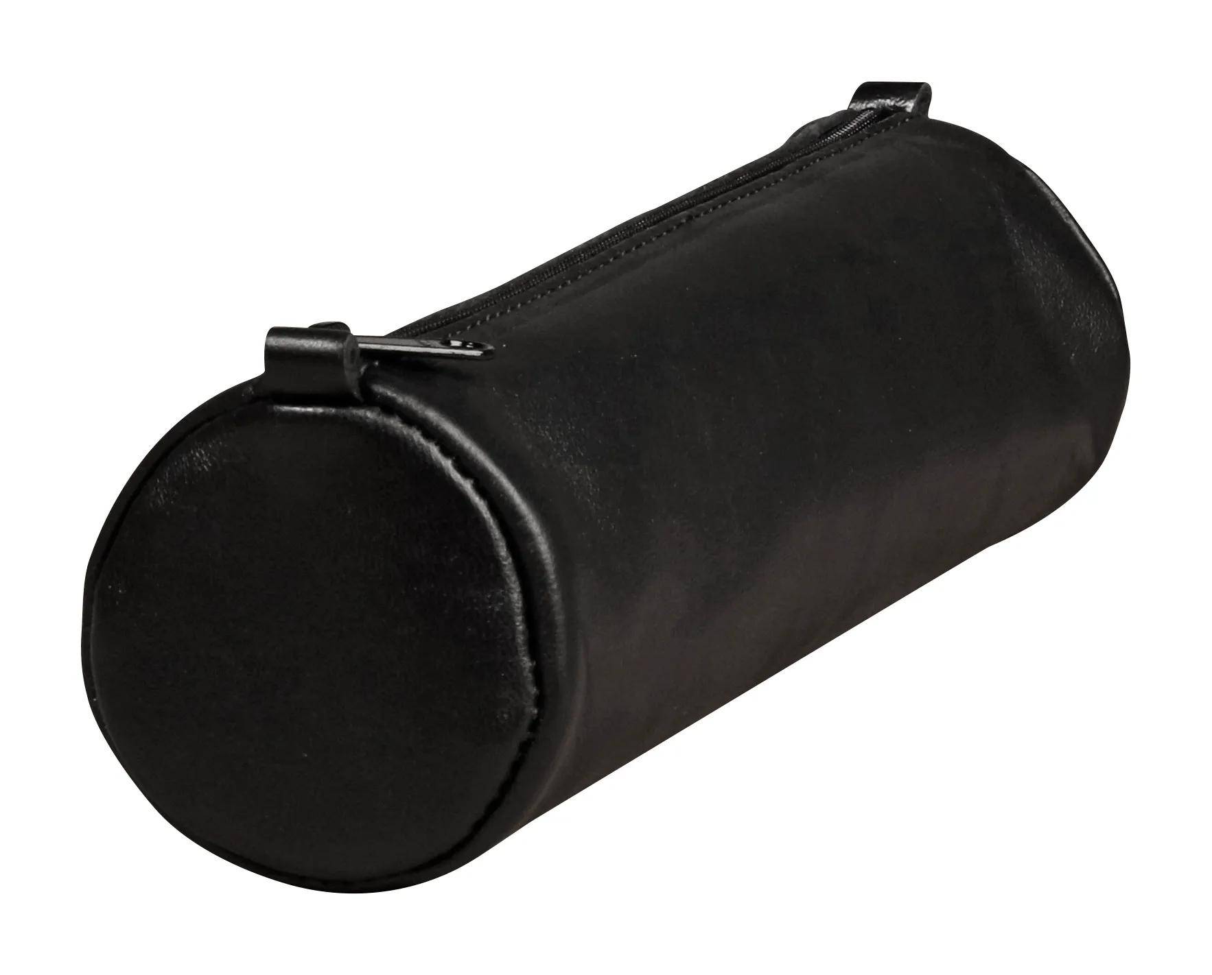 Clairefontaine 8x Schlampermäppchen Age Bag rund 21xØ6 - Schwarz 77016C