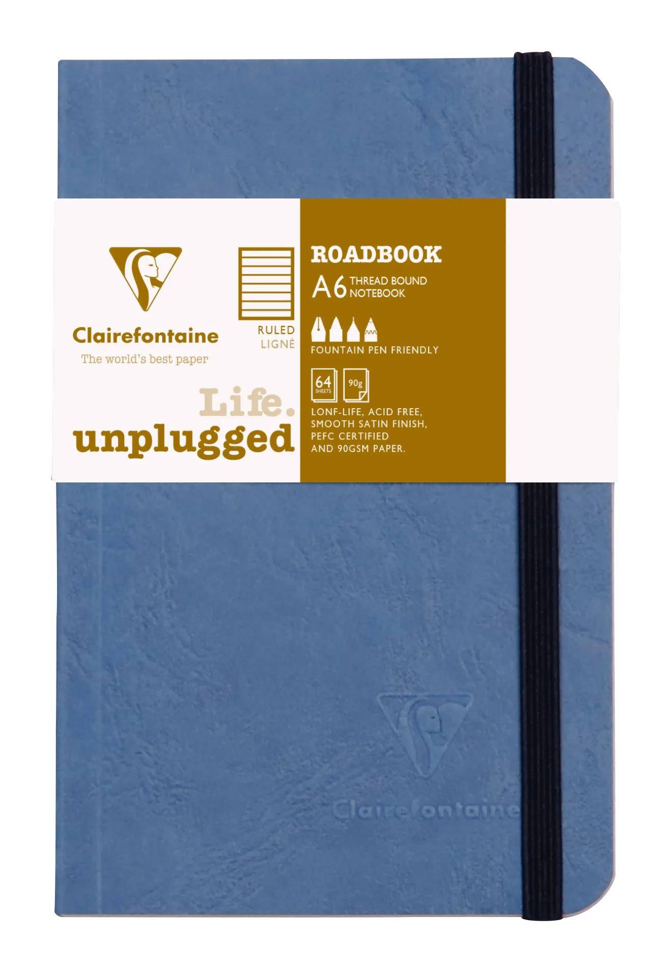 Clairefontaine 24x Holzdisplay mit Notizheften 9x14cm liniert sortiert 79106C