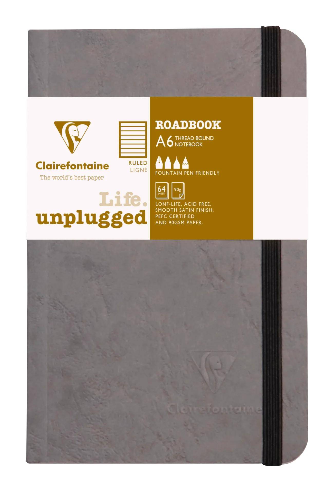 Clairefontaine 24x Holzdisplay mit Notizheften 9x14cm liniert sortiert 79106C