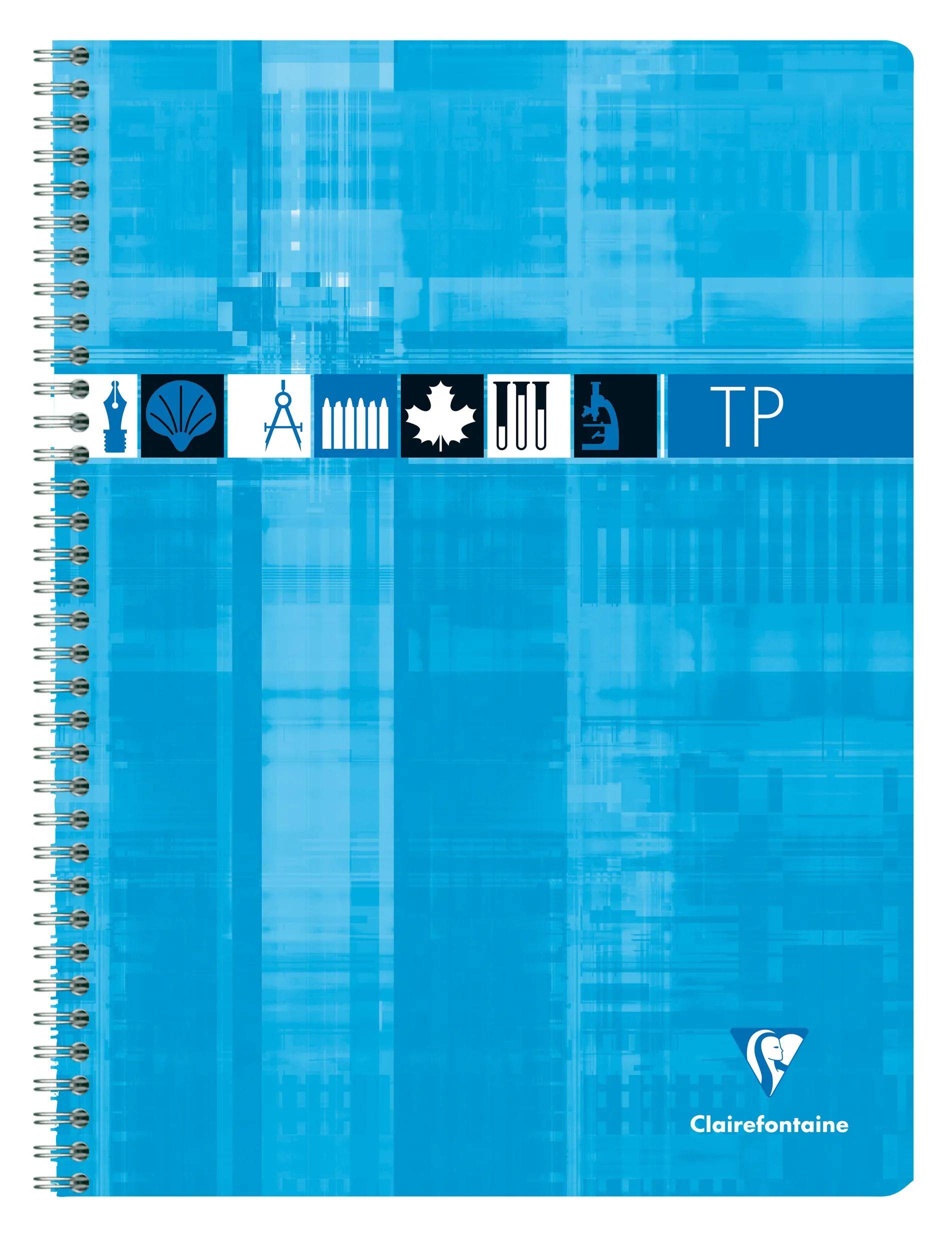 Clairefontaine 10x Praxisarbeitsheft 24x32cm 40 Blatt FR Lin. Sortiert 8007C