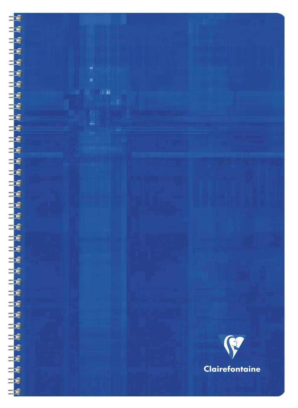 Clairefontaine 10x Notizbuch DIN A4 50 Blatt, 90g, kariert - Sortiert 68142C