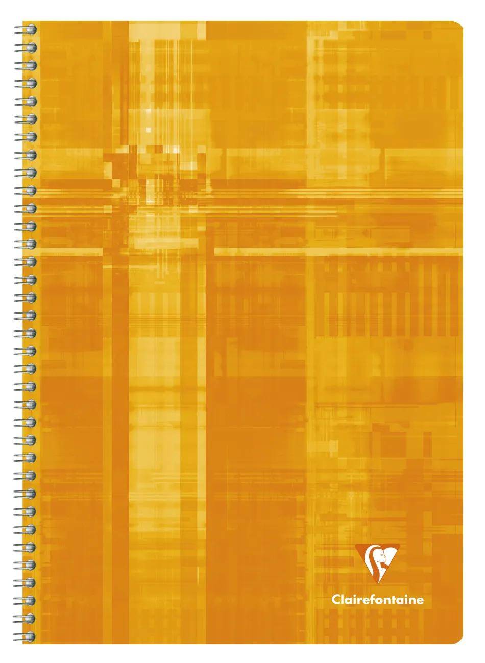 Clairefontaine 10x Notizbuch DIN A4 50 Blatt, 90g, kariert - Sortiert 68142C