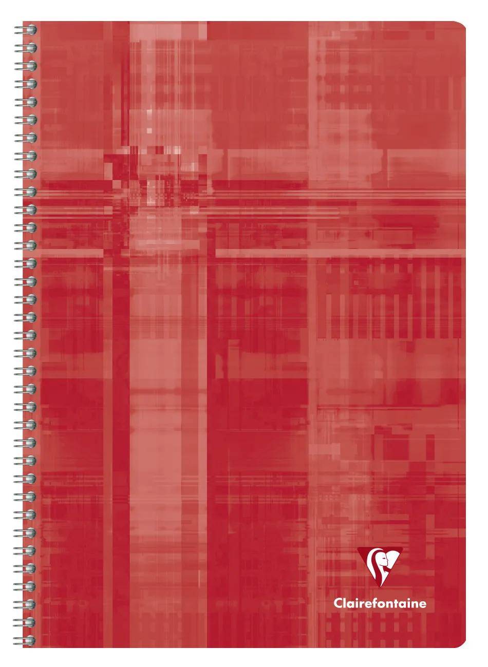 Clairefontaine 10x Notizbuch DIN A4 50 Blatt, 90g, kariert - Sortiert 68142C
