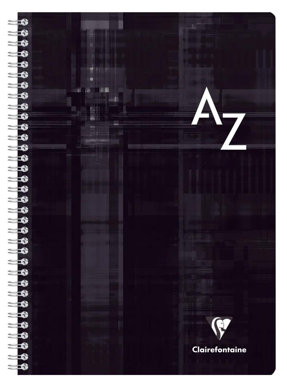 Clairefontaine 5x Adressbuch A4 Doppelspirale, 90 Bl kariert 90g Sortiert 8149C