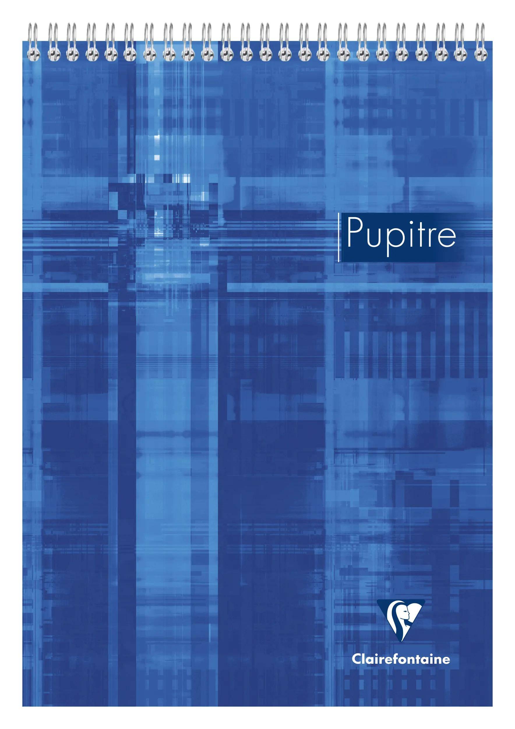 Clairefontaine 5x Notizblöcke Pupitre DIN A4 80 Blatt, liniert Sortiert 8155C