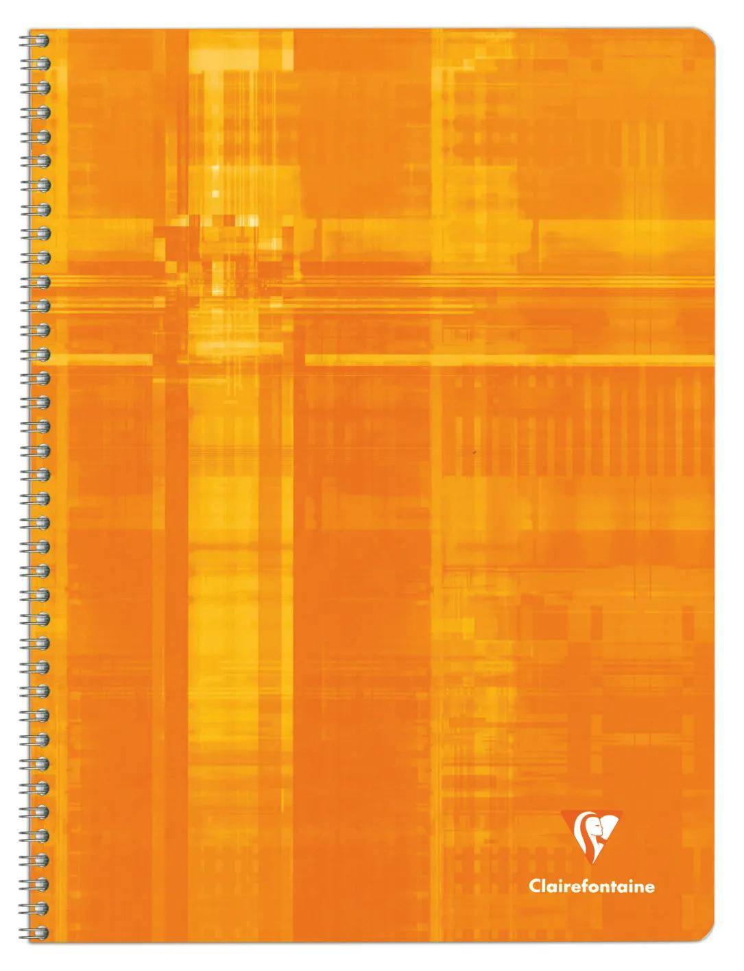 Clairefontaine 10x Spiralbuch 24x32cm 50 Blatt FR Lineatur Sortiert 8341C