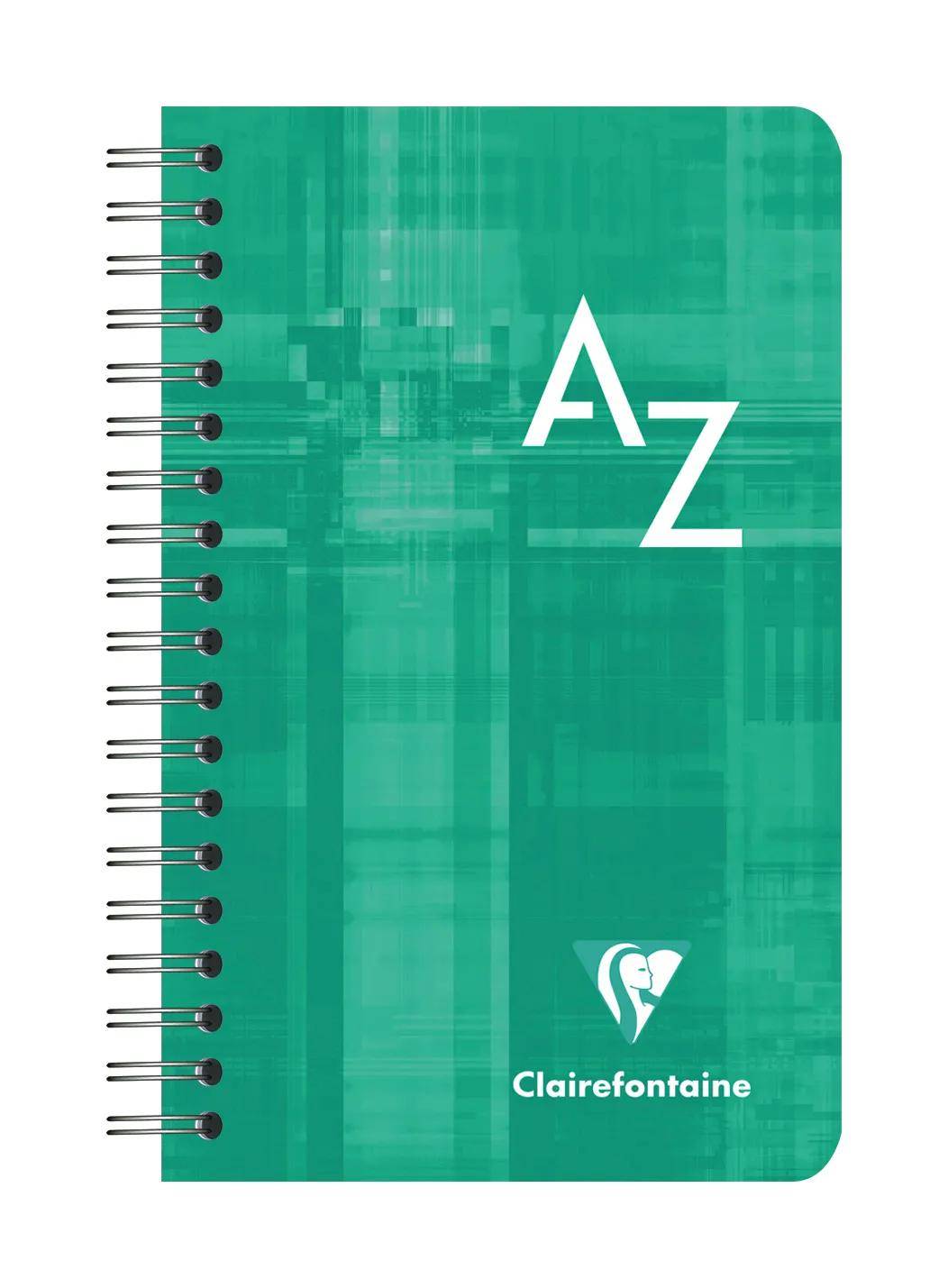 Clairefontaine 10x Adressbuch 7,5x12cm 50 Blatt kariert 90g - Sortiert 8589C