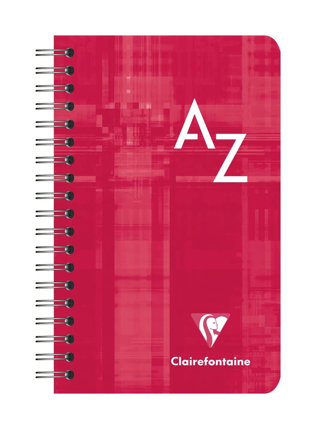 Clairefontaine 10x Adressbuch 7,5x12cm 50 Blatt kariert 90g - Sortiert 8589C