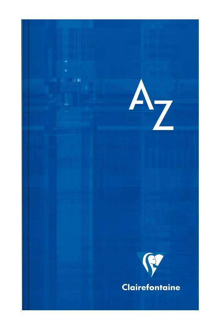 Clairefontaine 5x Adressbuch 11x17cm 96 Blatt kariert Sortiert 9509C