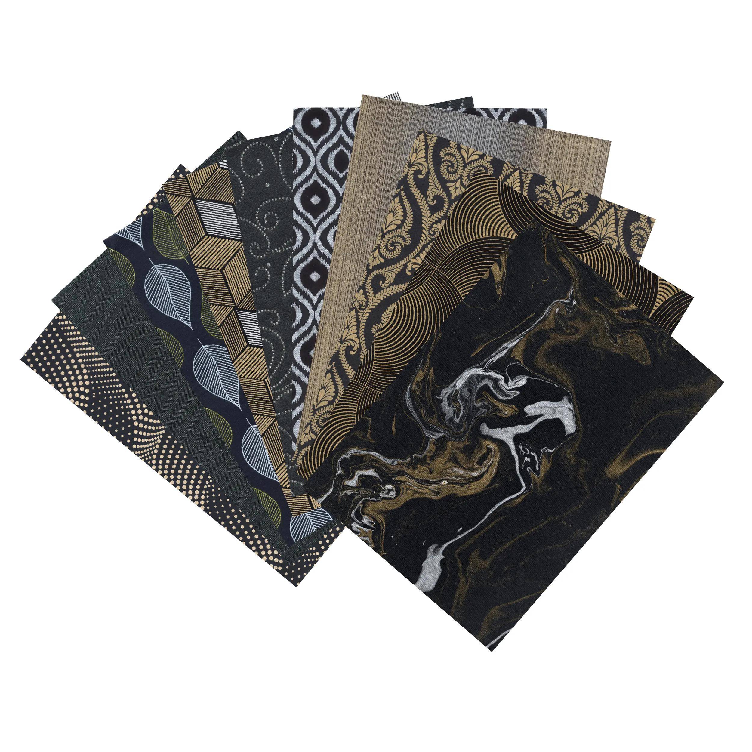 Clairefontaine 3x Papiere aus aller Welt, Block geleimt A4, 20 Blatt - 95098C