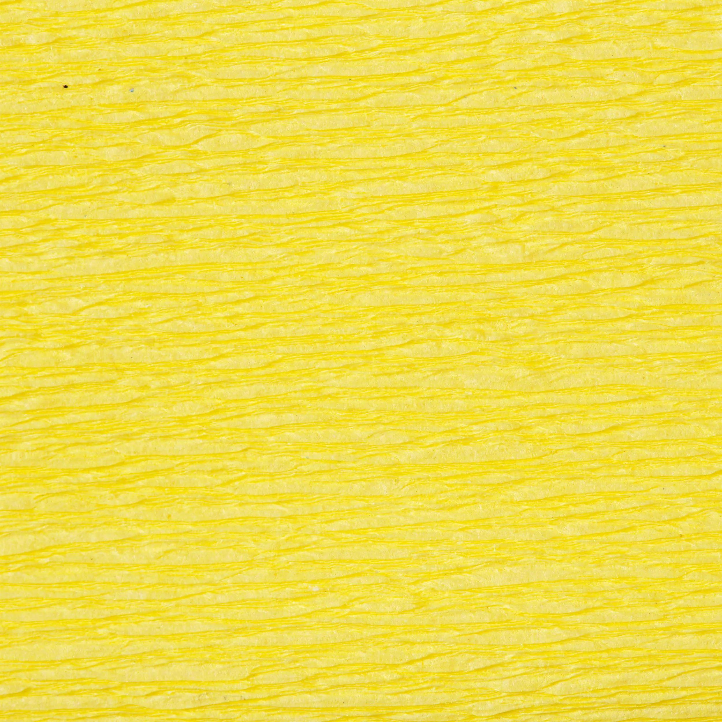 Clairefontaine 10x Krepppapier 1 Blatt 2,50x0,50m Strohgelb 95114C