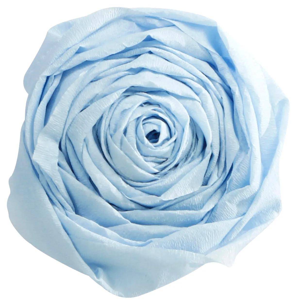Clairefontaine 10x Krepppapier 1 Blatt 2,50x0,50m Blassblau 95134C