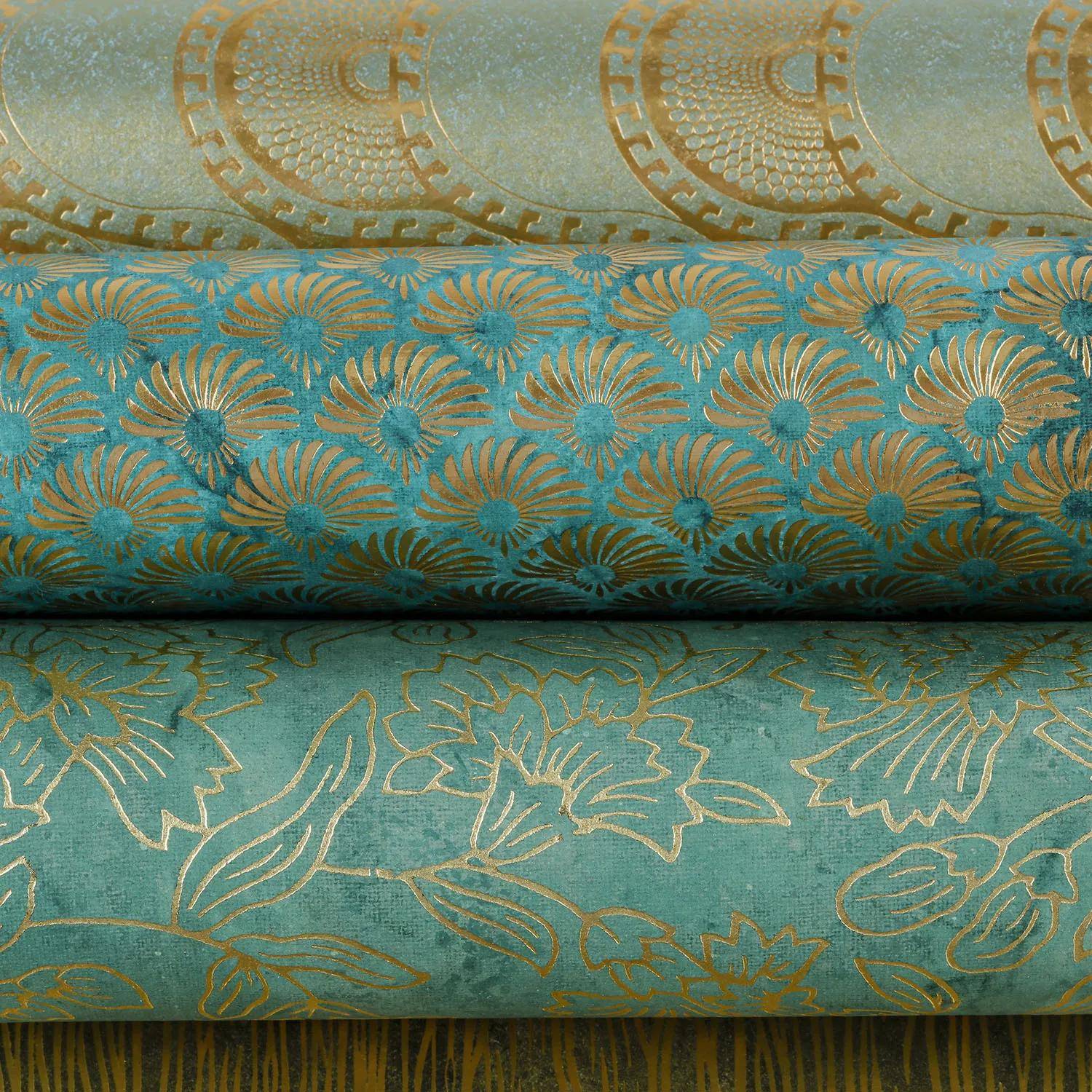 Clairefontaine 3x Papiere Maxi-Block 16x16cm 80 Blatt Mehrfarbig 95217C