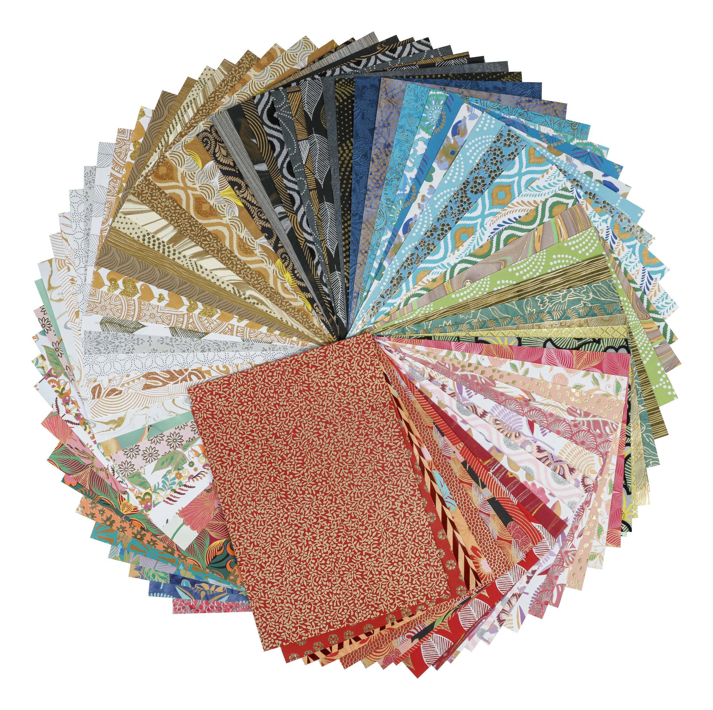 Clairefontaine 3x Papiere aus aller Welt, Maxi-Block A4, 80 Bl Mehrfarbig 95218C