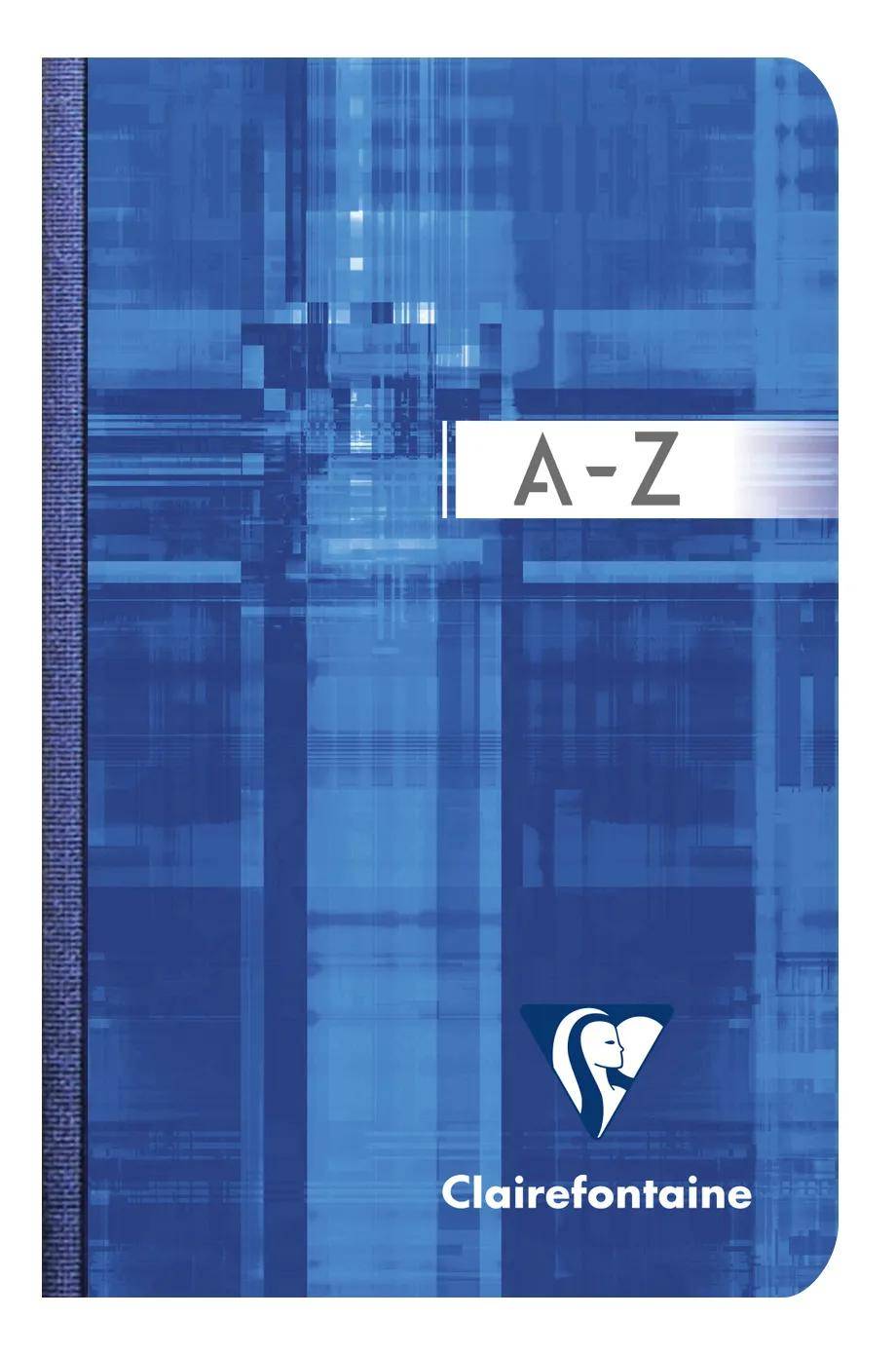 Clairefontaine 5x Adressbuch 9x14cm 96 Blatt kariert Sortiert 9599C