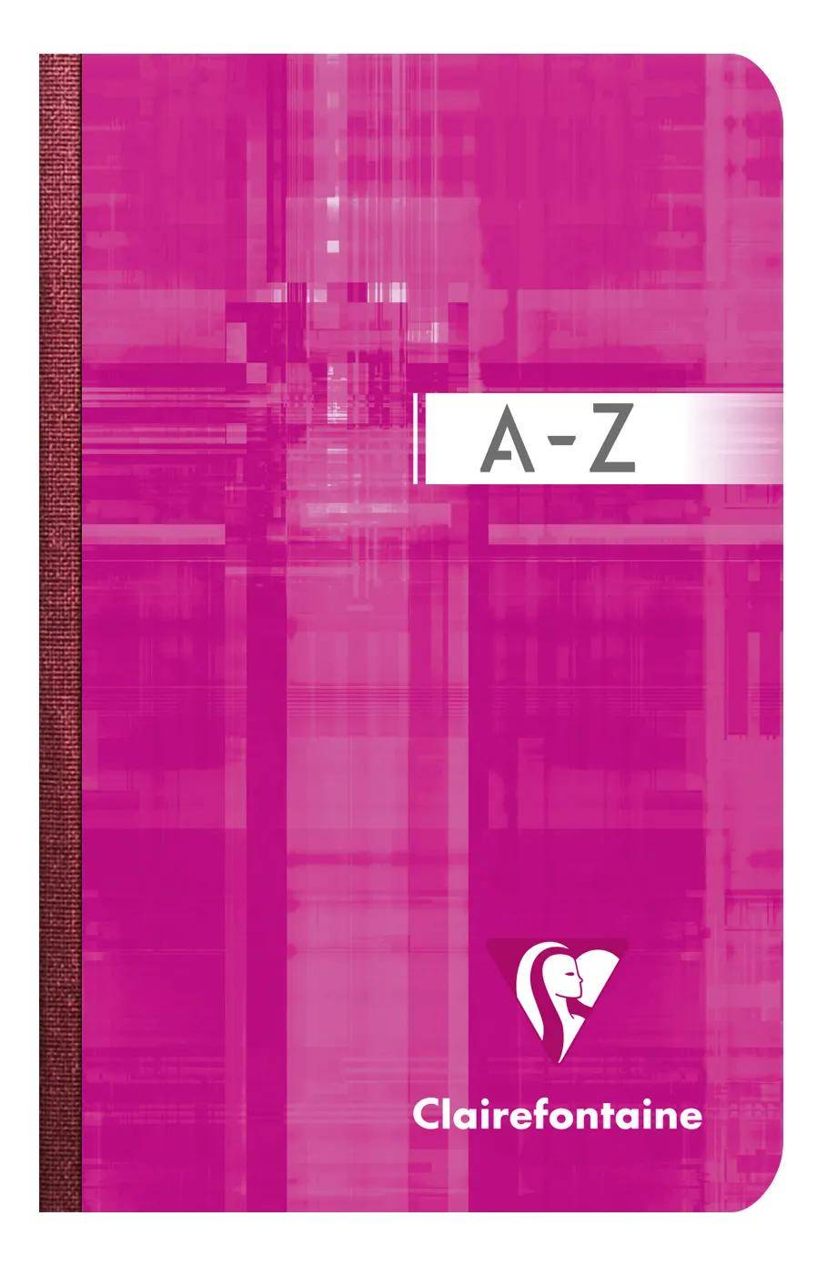 Clairefontaine 5x Adressbuch 9x14cm 96 Blatt kariert Sortiert 9599C