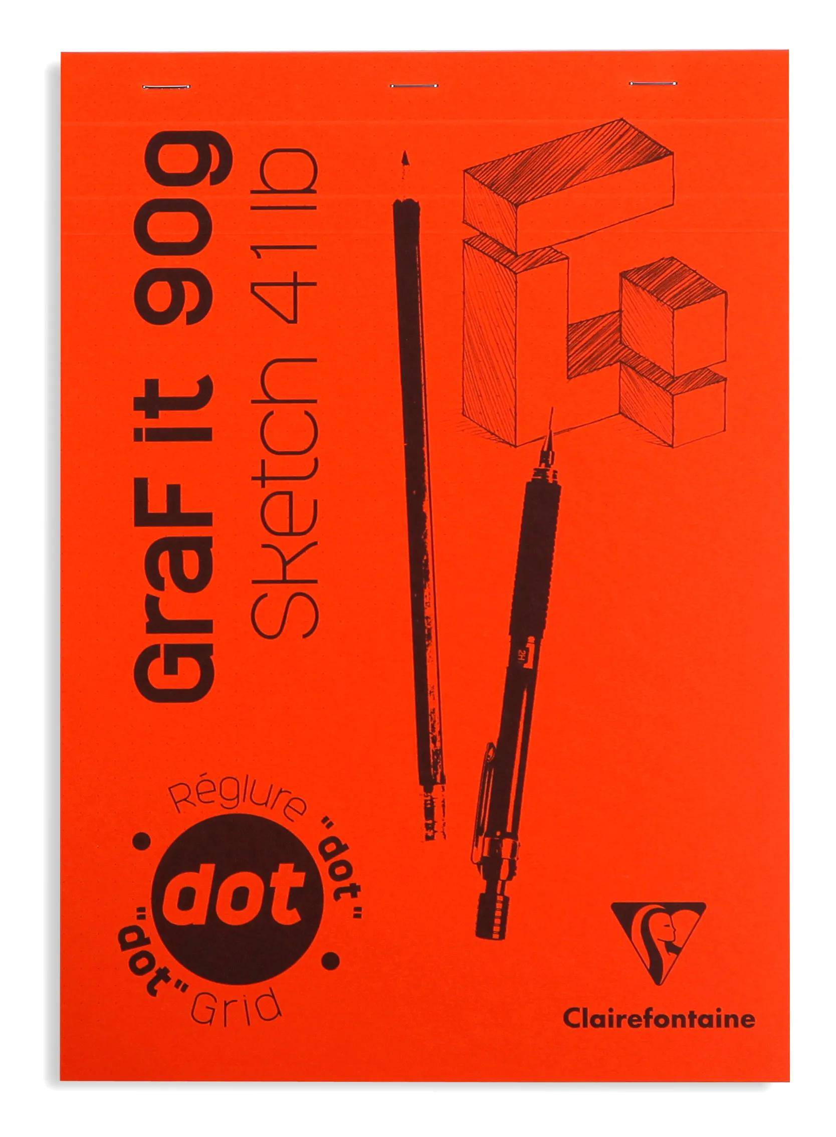 Orange Sketchbook Cover mit dem Titel 