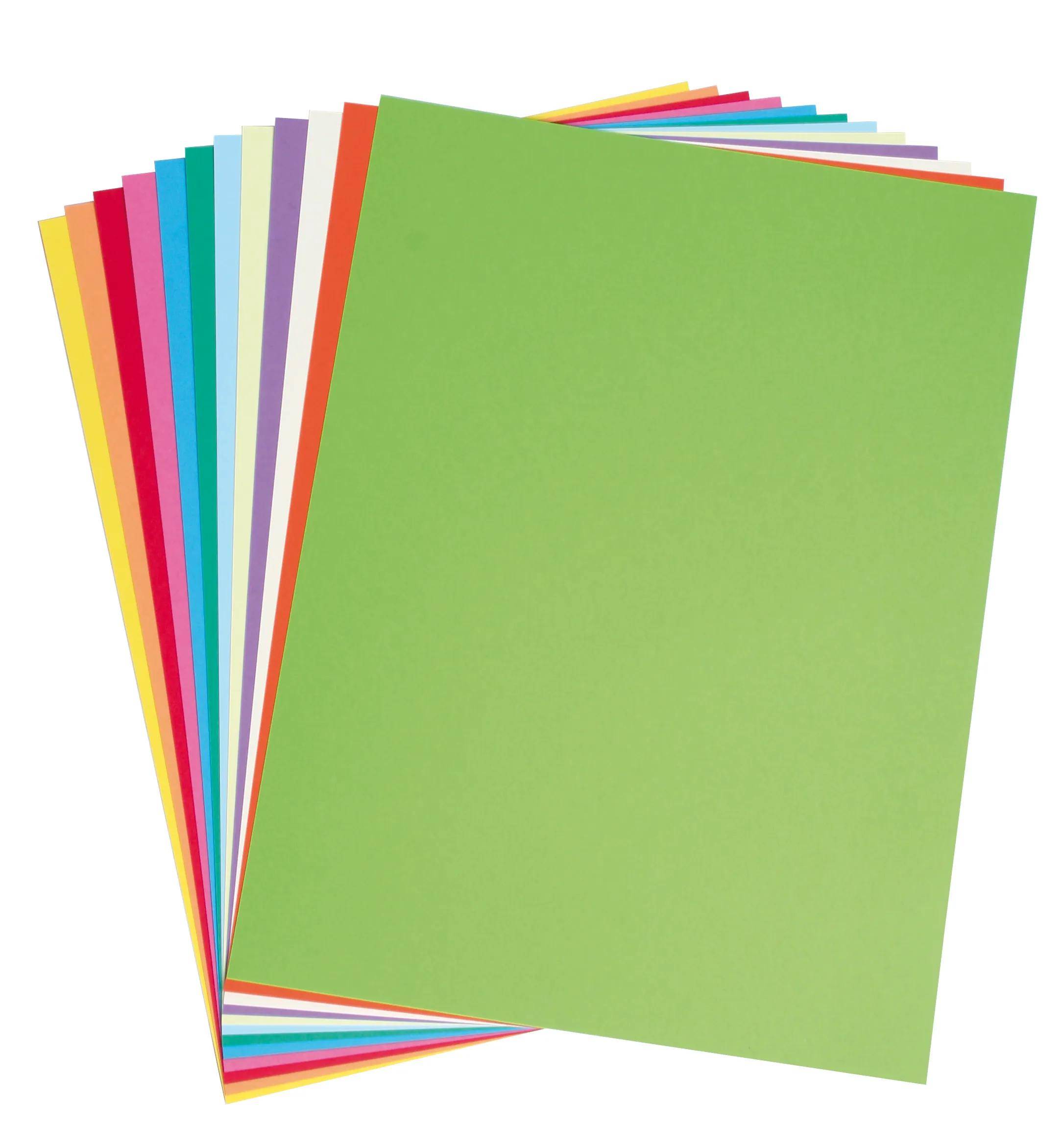 Clairefontaine 10x Zeichenpapier 24x32 cm Maya Farben sortiert 96774C