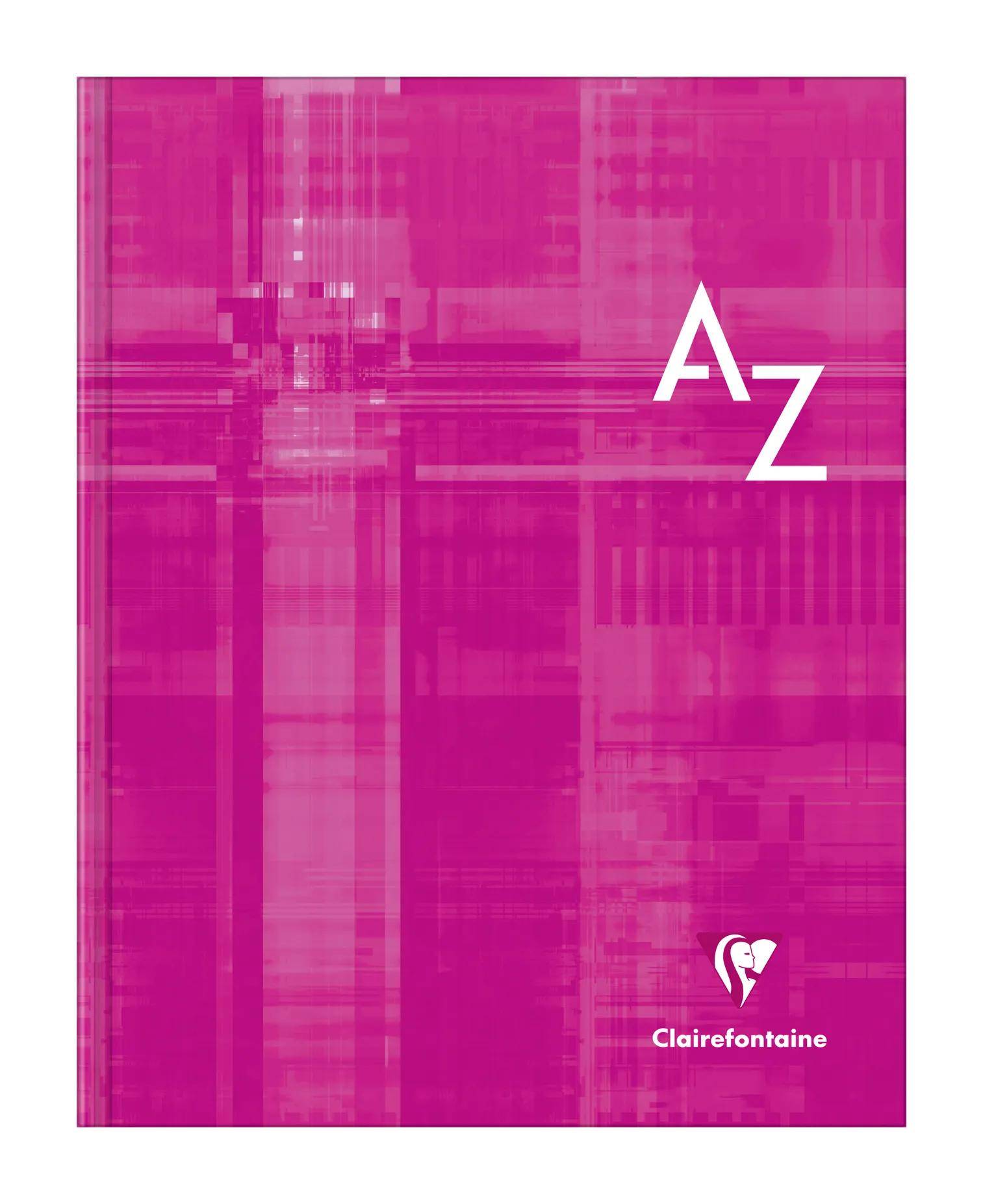 Clairefontaine 5x Adressbuch 17x22cm mit Hardcover, 96 Bl kariert Sortiert 9849C