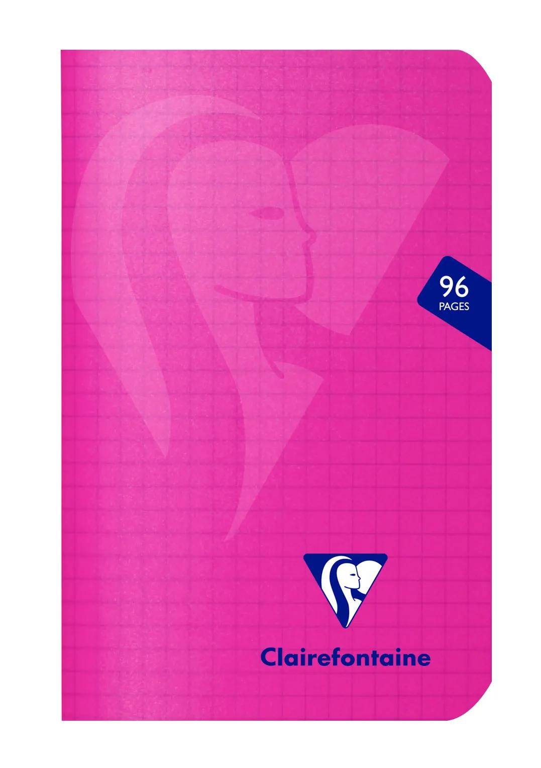 Clairefontaine 10x Mimesys, Heft 9x14cm, 48 Blatt Farben - Sortiert 303592C