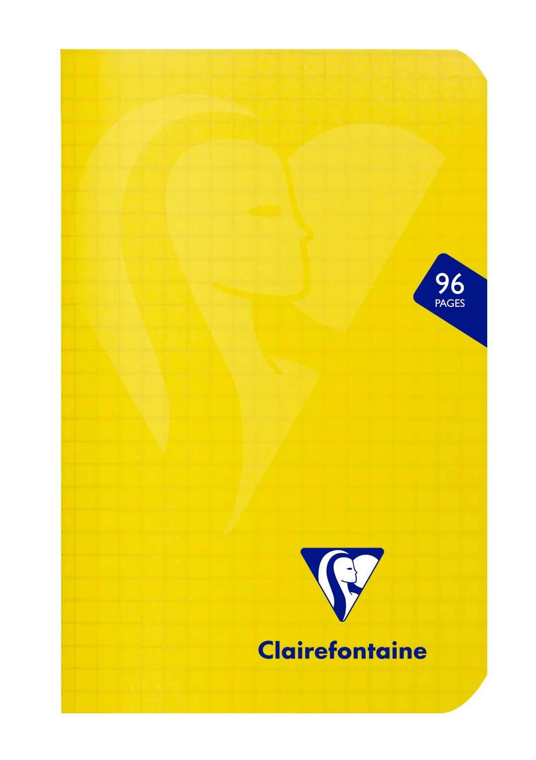 Clairefontaine 10x Mimesys, Heft 9x14cm, 48 Blatt Farben - Sortiert 303592C
