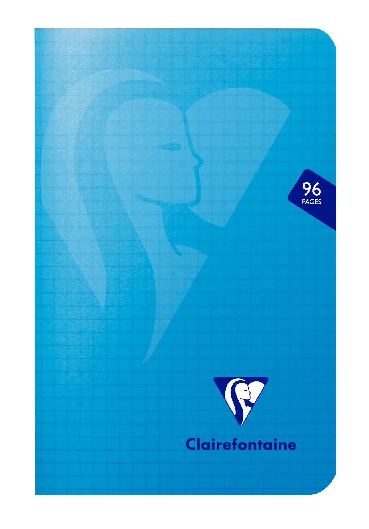 Clairefontaine 10x Mimesys, Heft 11x17cm, 48 Blatt 90g, Farben Sortiert 303602C