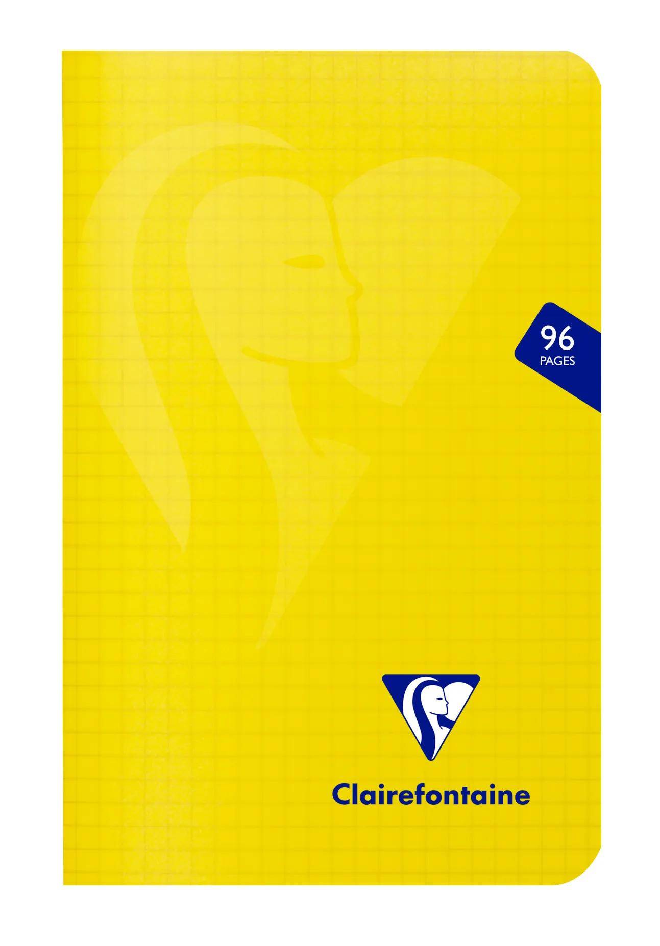 Clairefontaine 10x Mimesys, Heft 11x17cm, 48 Blatt 90g, Farben Sortiert 303602C