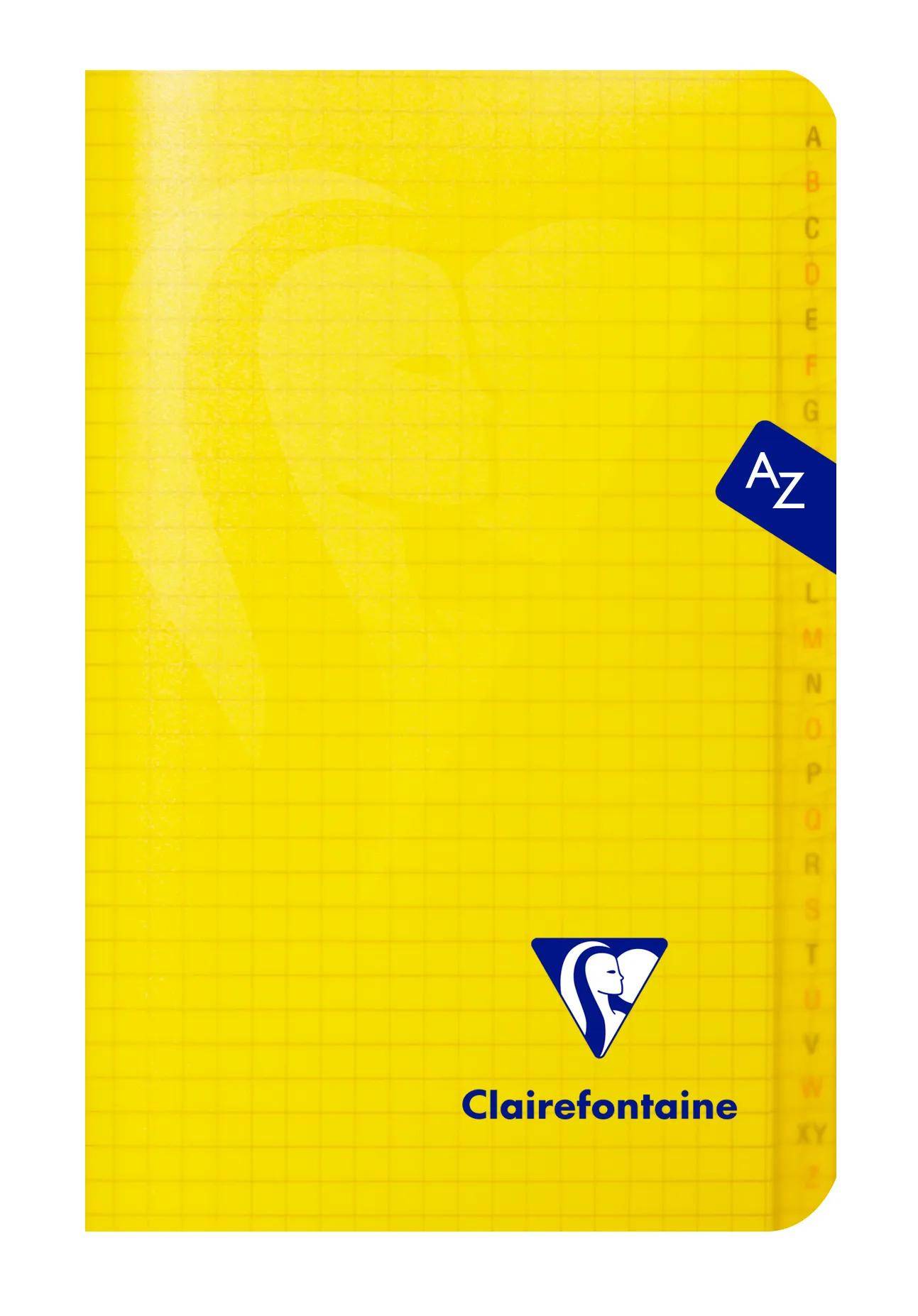 Clairefontaine 10x Mimesys, Register 11x17cm, 48 Blatt Farben Sortiert 303609C