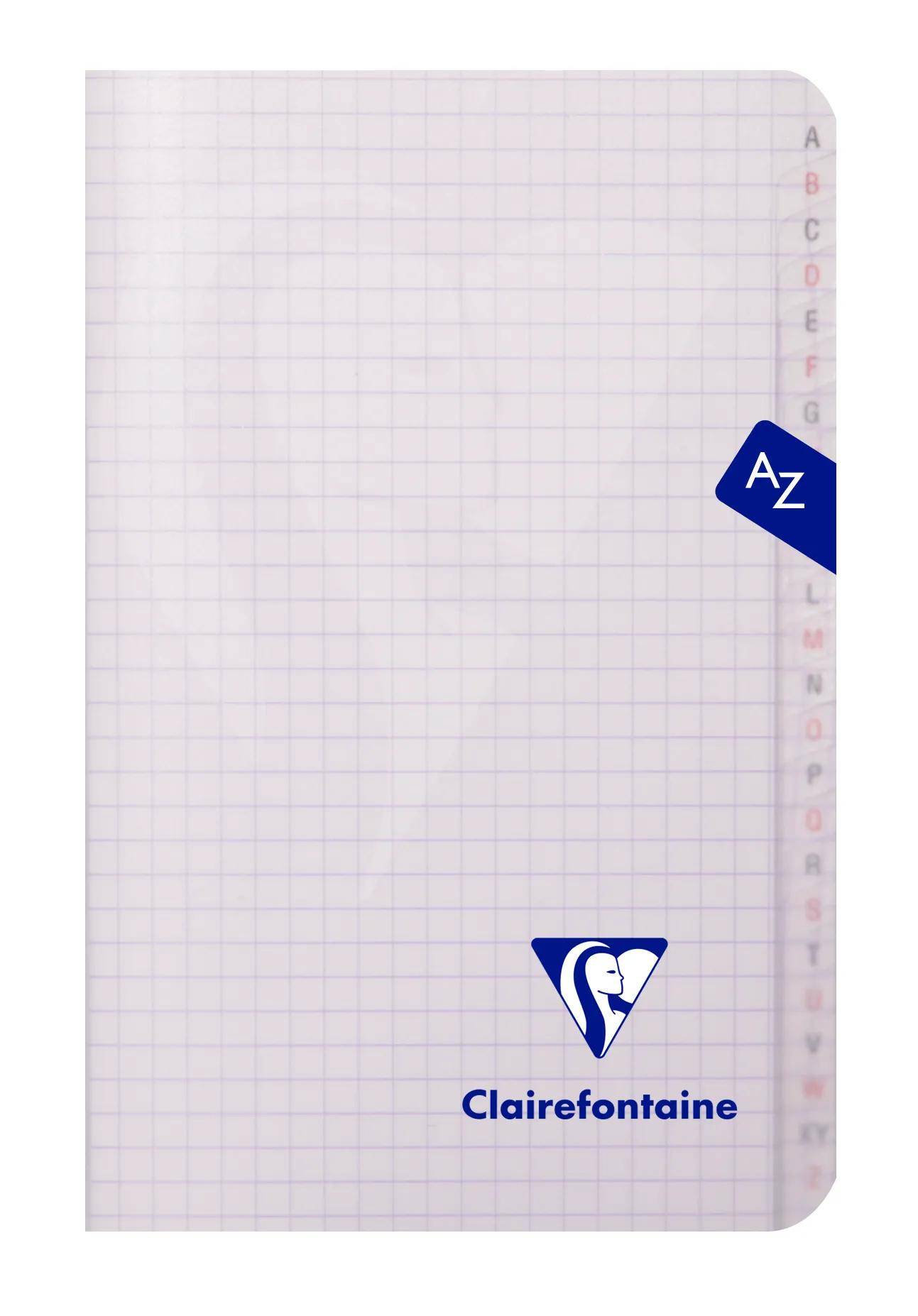 Clairefontaine 10x Mimesys, Register 11x17cm, 48 Blatt Farben Sortiert 303609C