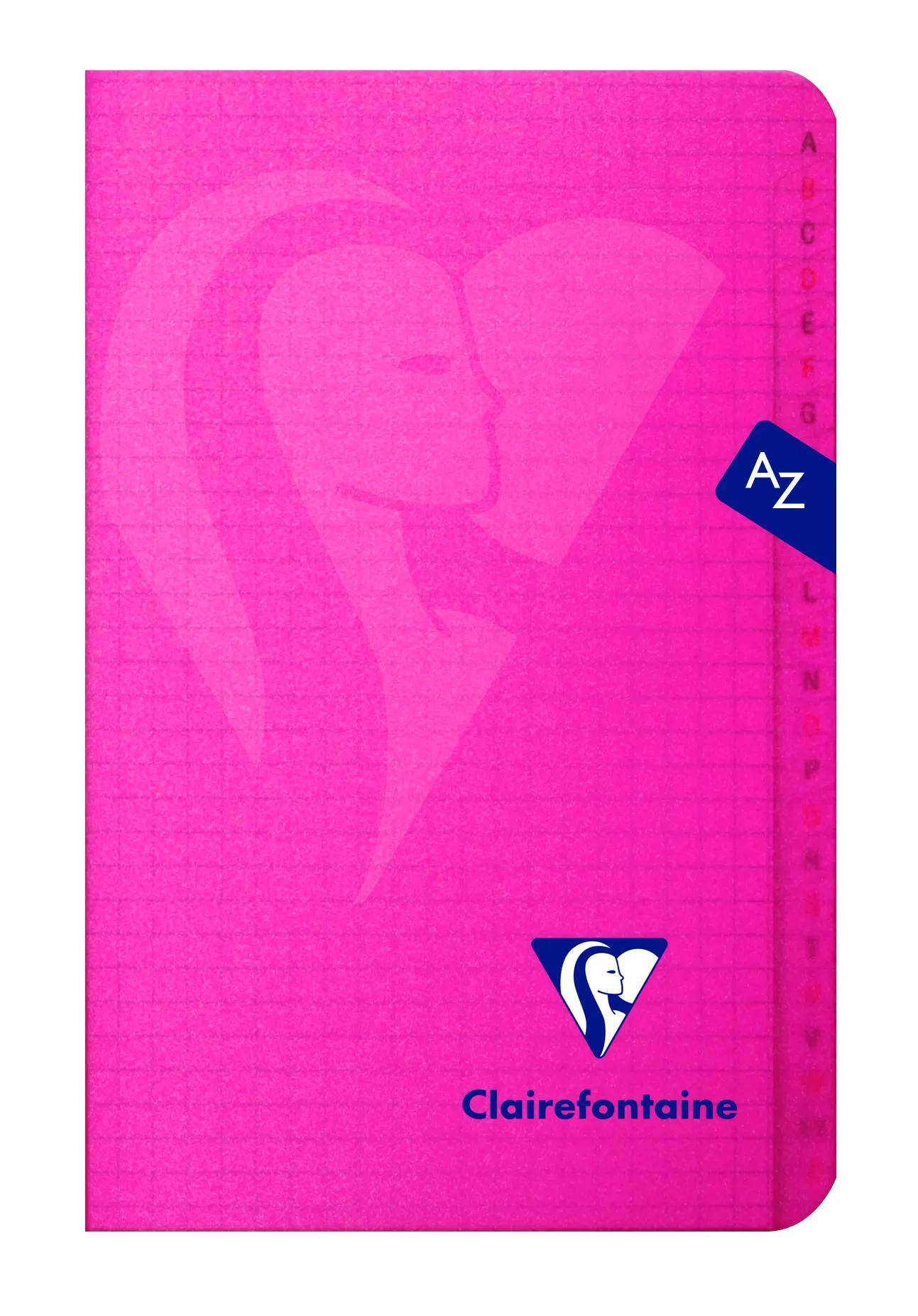 Clairefontaine 10x Mimesys, Register 11x17cm, 48 Blatt Farben Sortiert 303609C