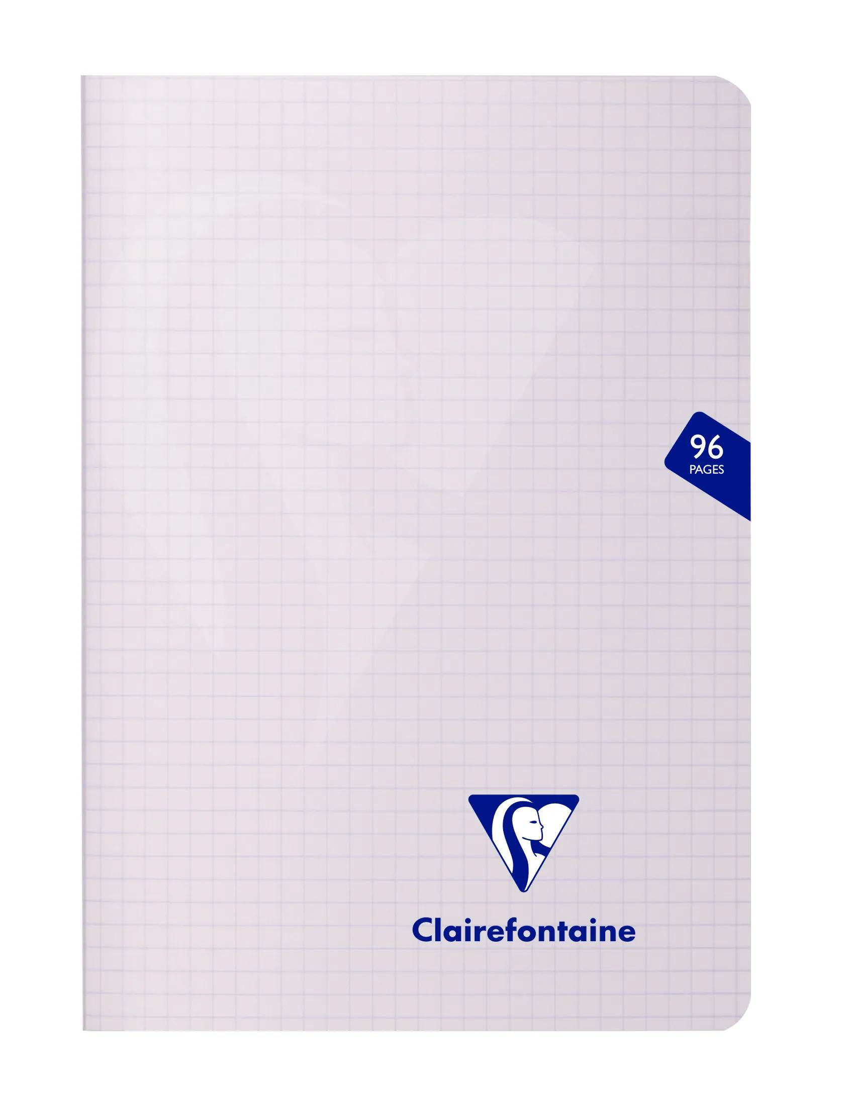 Clairefontaine 10x Mimesys, Heft A5 48 Blatt kariert, Farben - Sortiert 303682C
