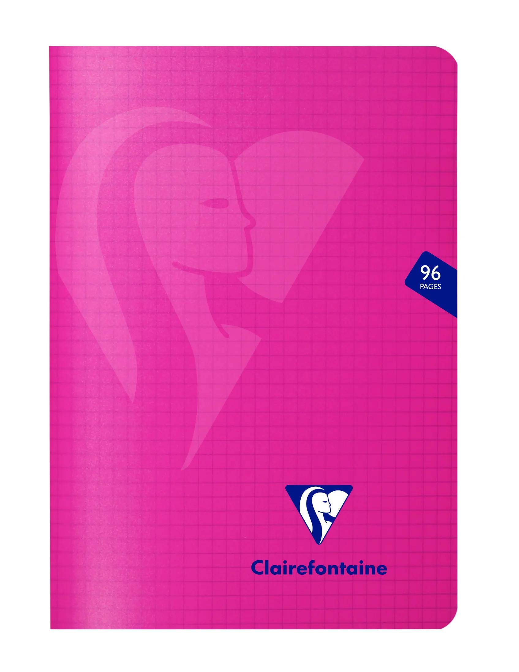Clairefontaine 10x Mimesys, Heft A5 48 Blatt kariert, Farben - Sortiert 303682C
