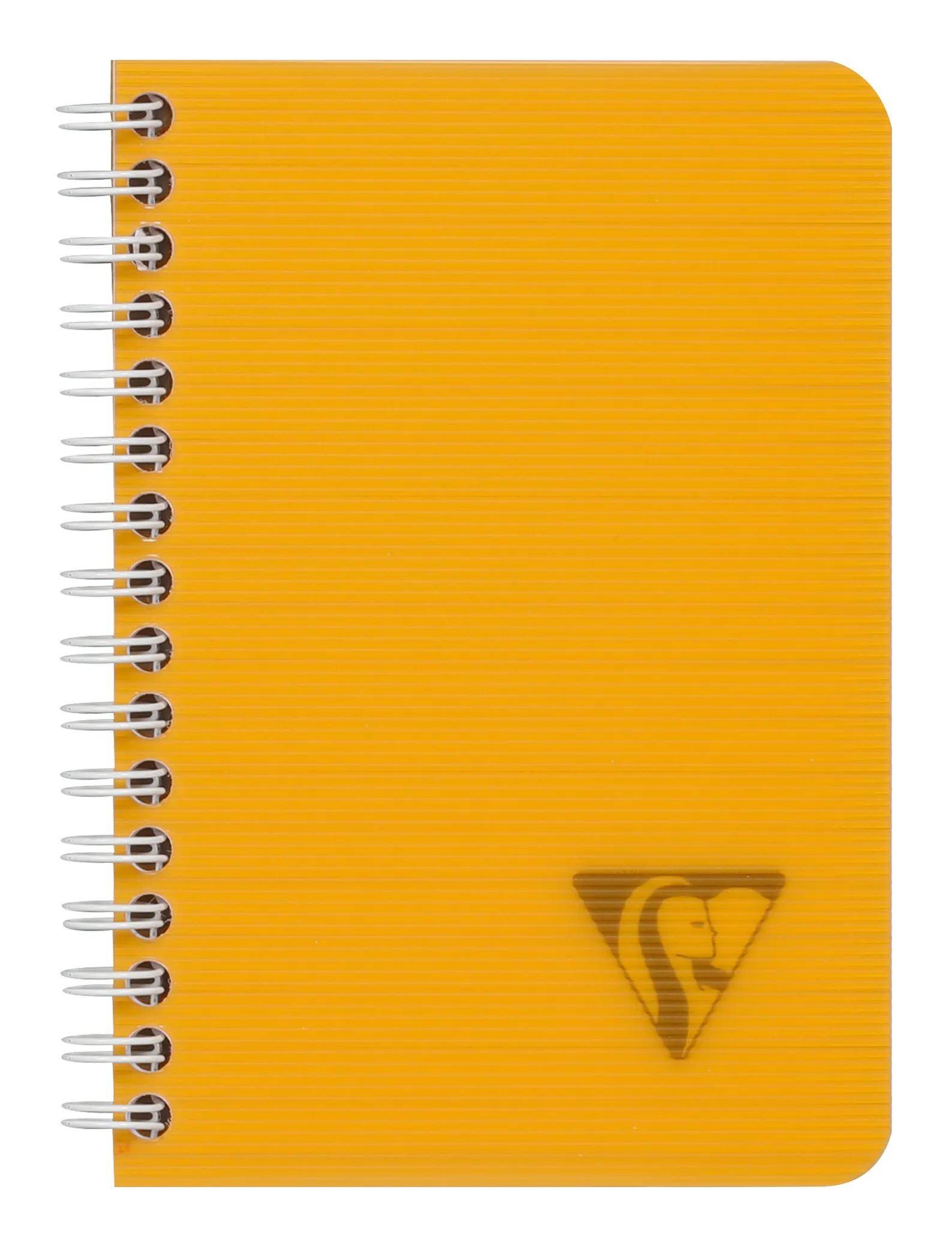 Clairefontaine 10x Doppelspiralbuch 9,5x14cm 50 Blatt liniert sortiert 328526C
