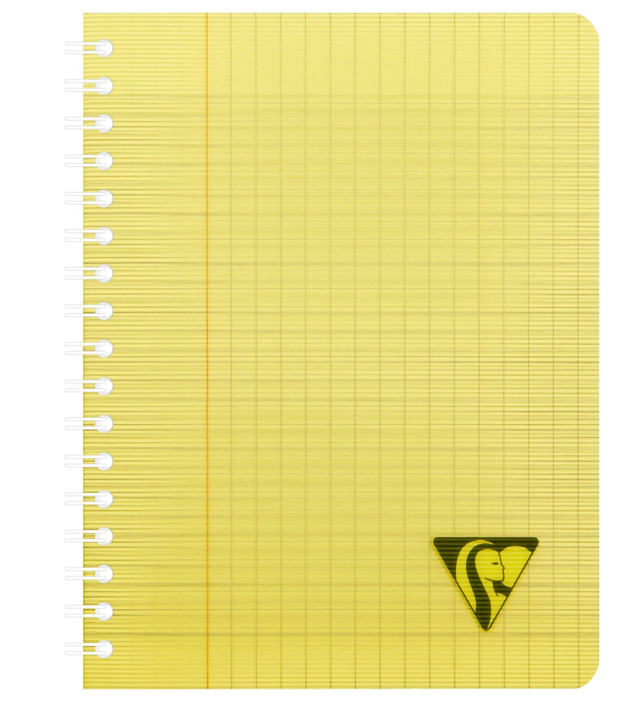 Clairefontaine 10x Notizheft 17x22cm, 50 Bl 90g FR Lineatur, PP Sortiert 328715C