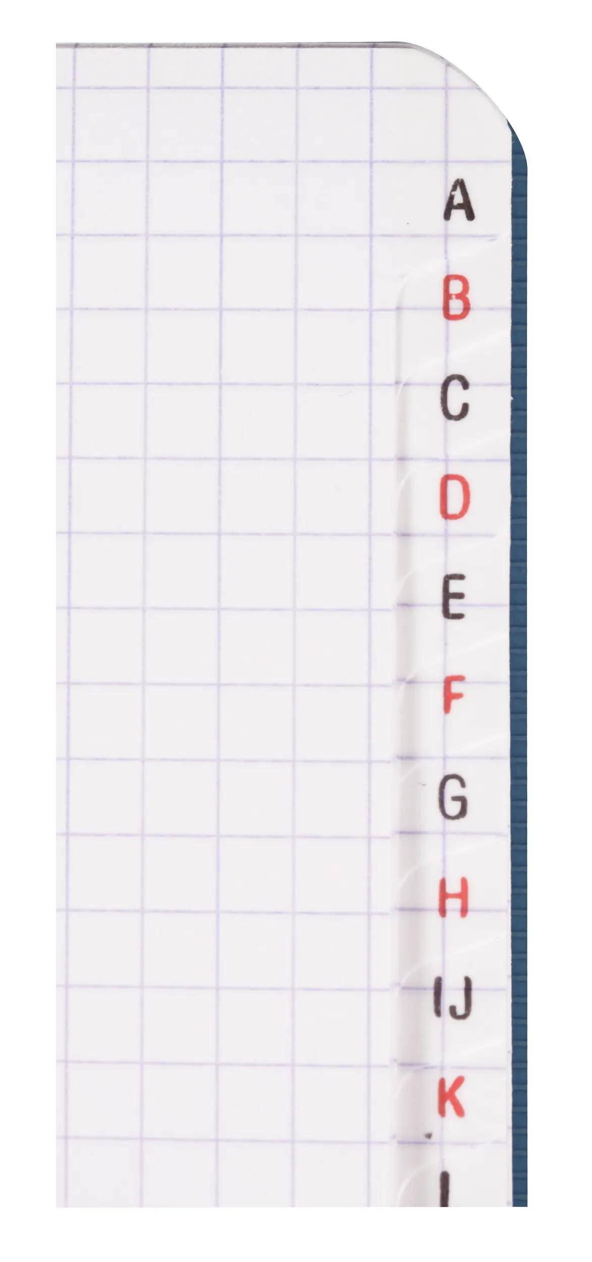 Clairefontaine 10x Adressbuch 11x17cm 50 Blatt 90g kariert sortiert 329235C
