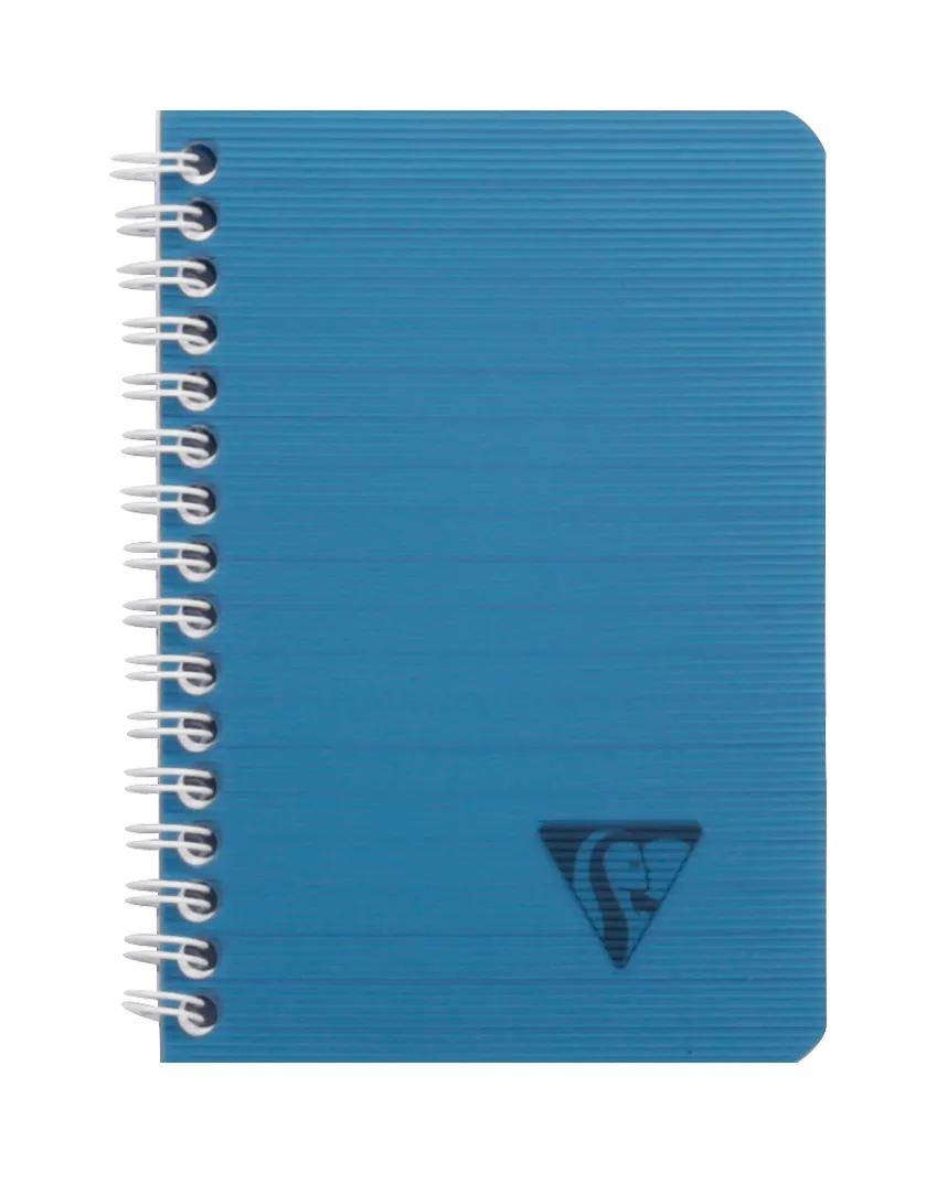 Clairefontaine 10x Doppelspiralbuch 9x14cm 50 Blatt liniert sortiert 329526C
