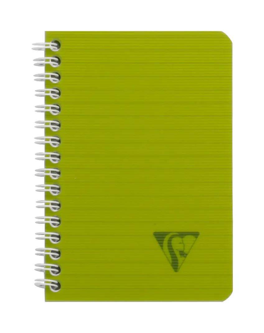 Clairefontaine 10x Doppelspiralbuch 9x14cm 50 Blatt liniert sortiert 329526C