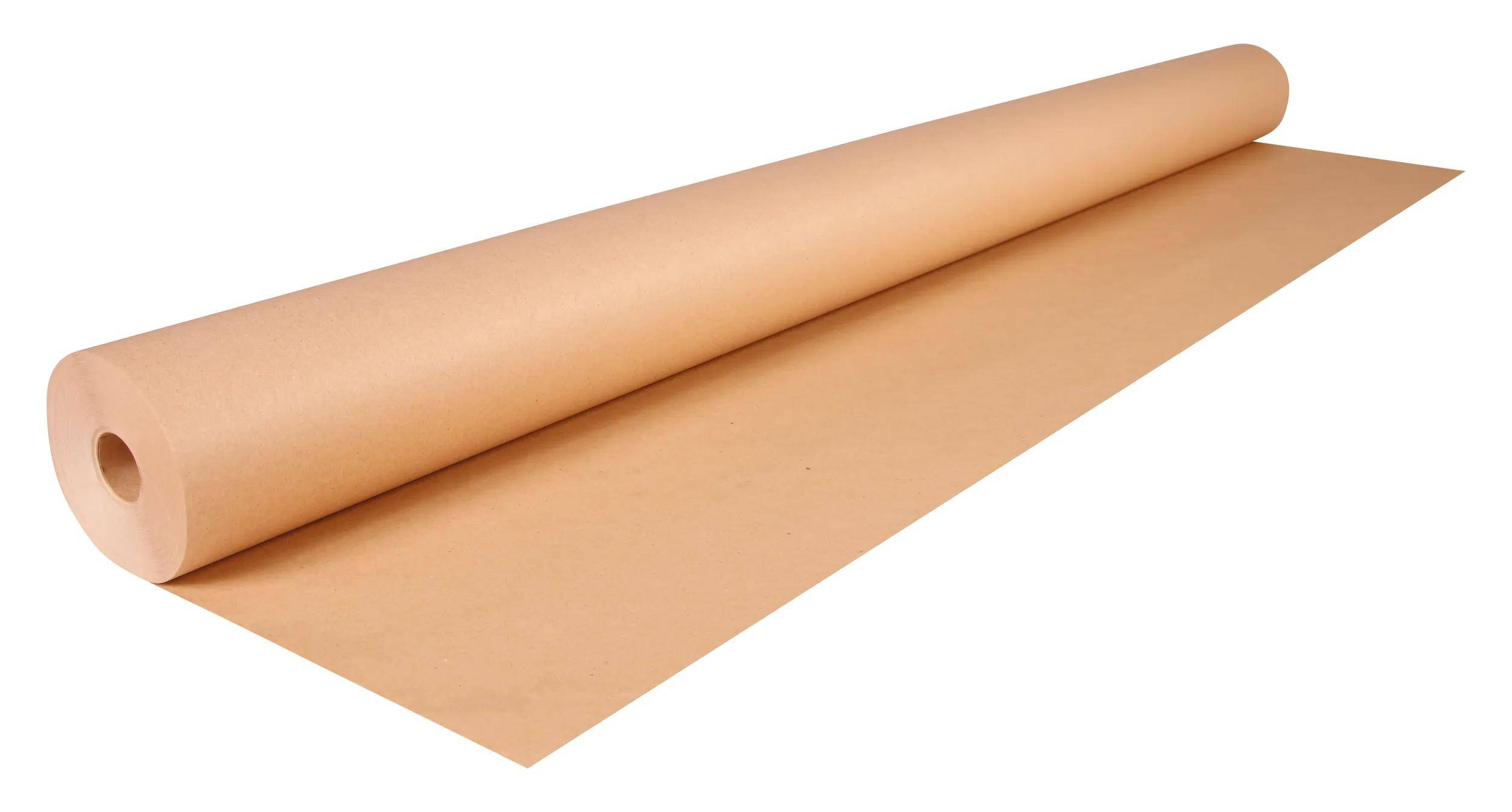 Clairefontaine 4x RC-Kraftpapier braun 70g, Rolle 50x1m Kartonbraun 595071C