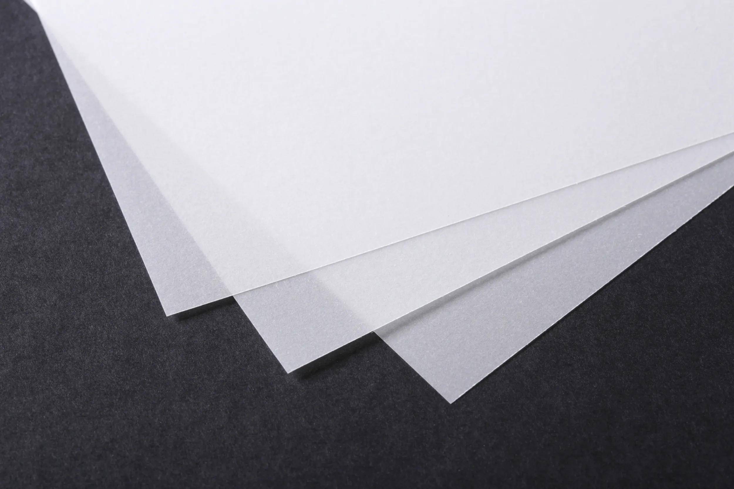 Clairefontaine 5x Transparentpapier, Block geleimt mit 40 Blatt A3, 110g 975107C