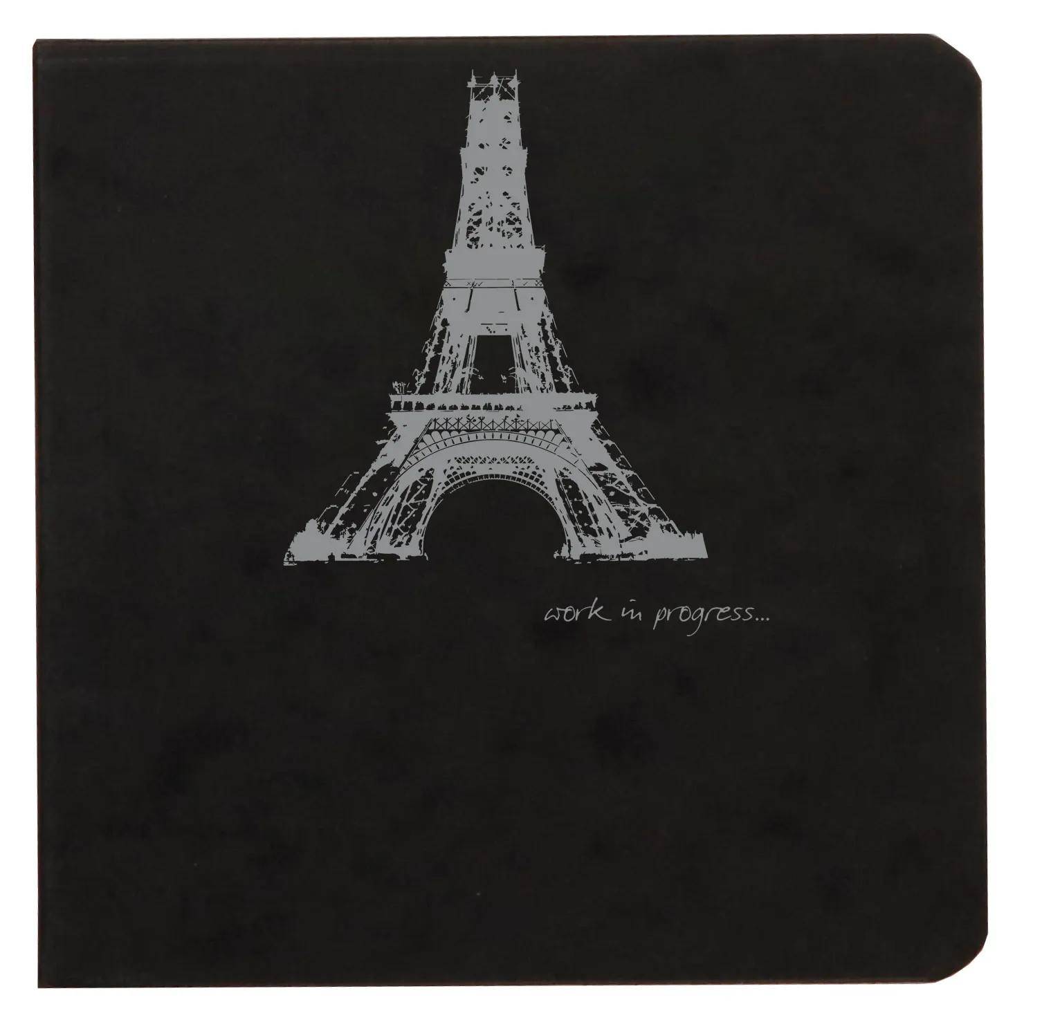 Clairefontaine 5x Flying Spirit Heft 10,5x10,5cm 50 Blatt Schwarz 975806C